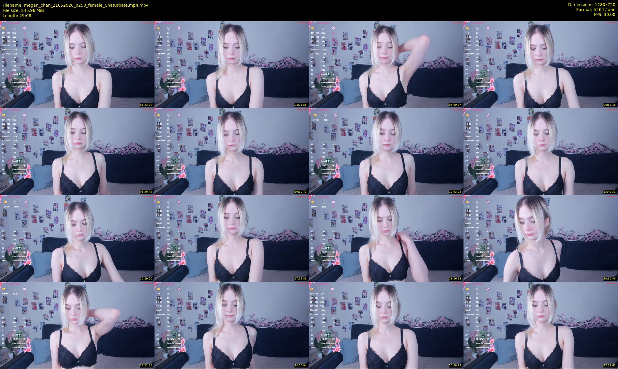 megan_chan — 30 minute Chaturbate couple cam show recording, 720p, May 21, 2026