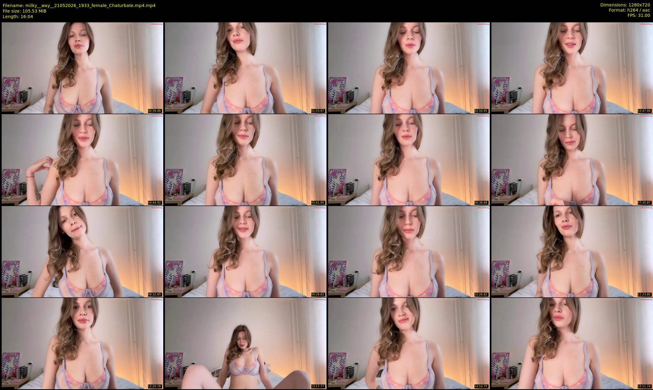 milky__way_ — 17 minute Chaturbate female cam show recording, 720p, May 21, 2026