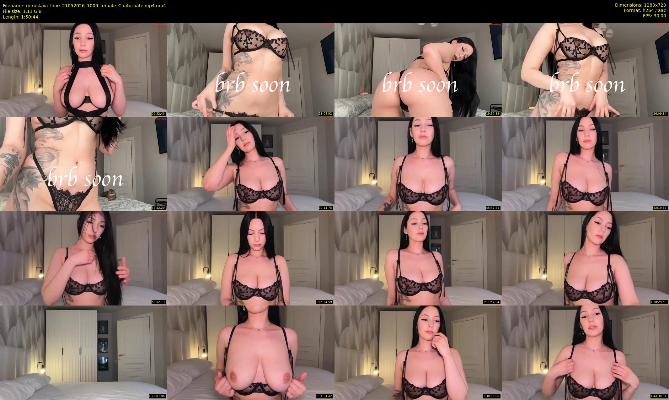 miroslava_lime — 111 minute Chaturbate female cam show recording, 720p, May 21, 2026