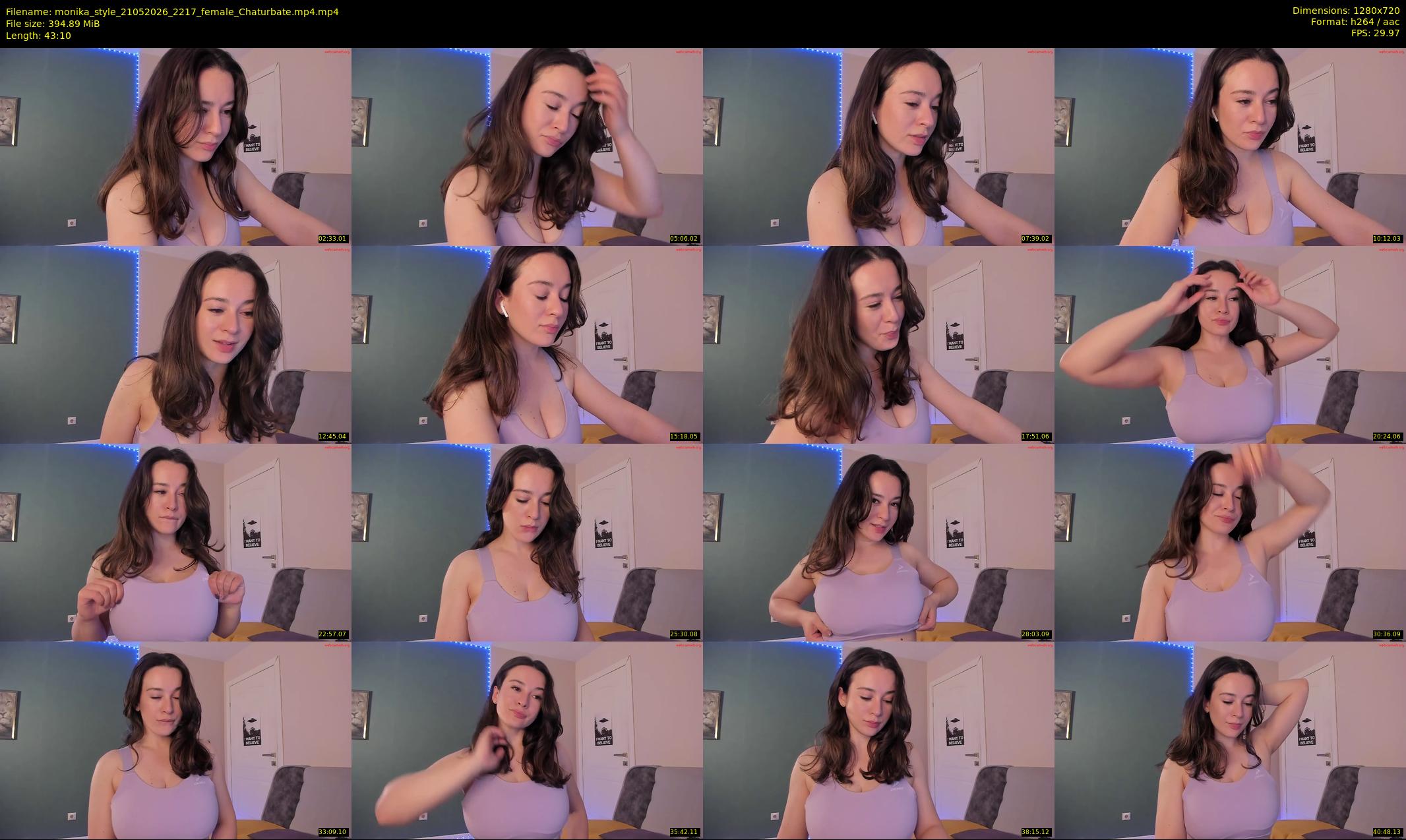 monika_style — 44 minute Chaturbate female cam show recording, 720p, May 21, 2026
