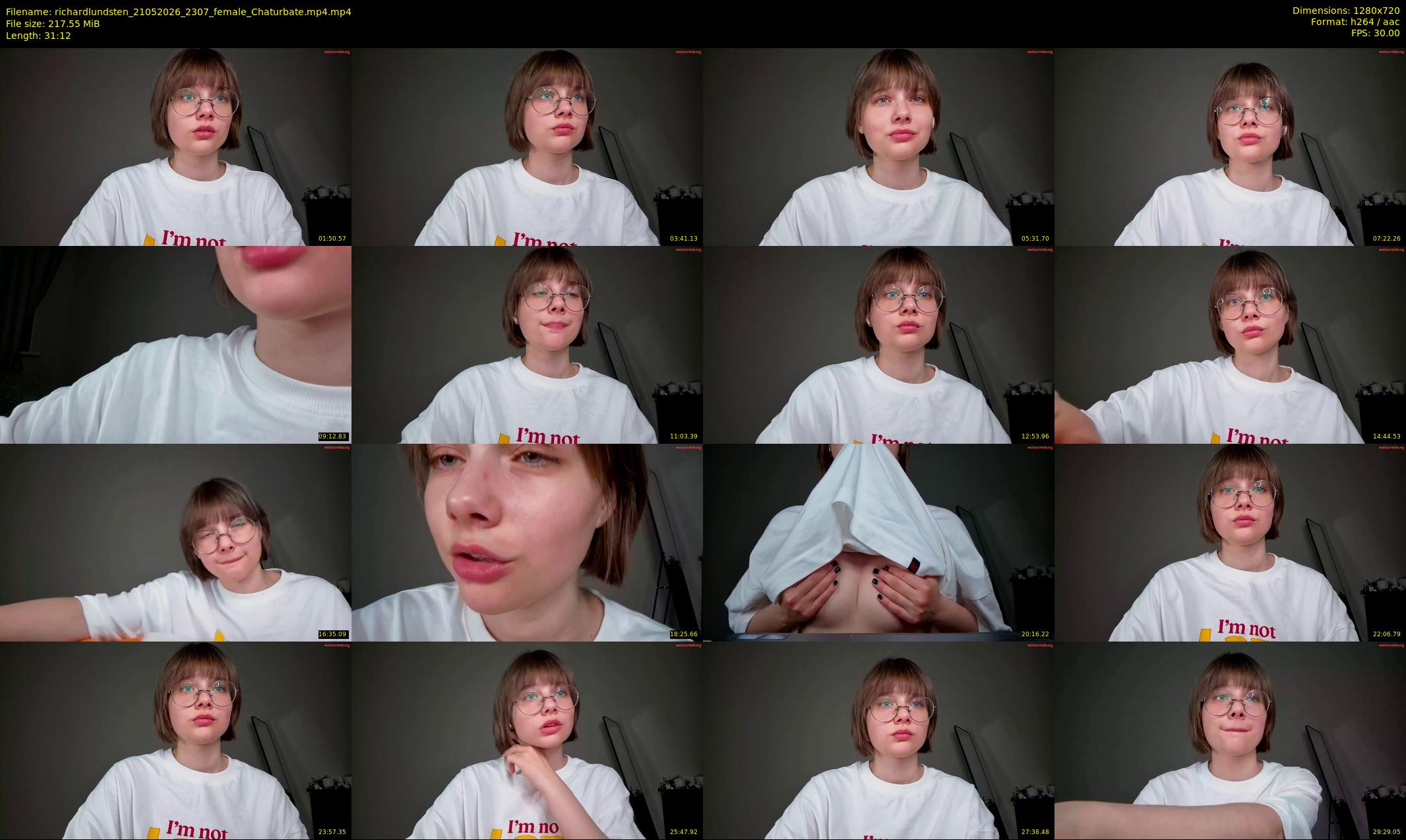 richardlundsten — 32 minute Chaturbate female cam show recording, 720p, May 21, 2026