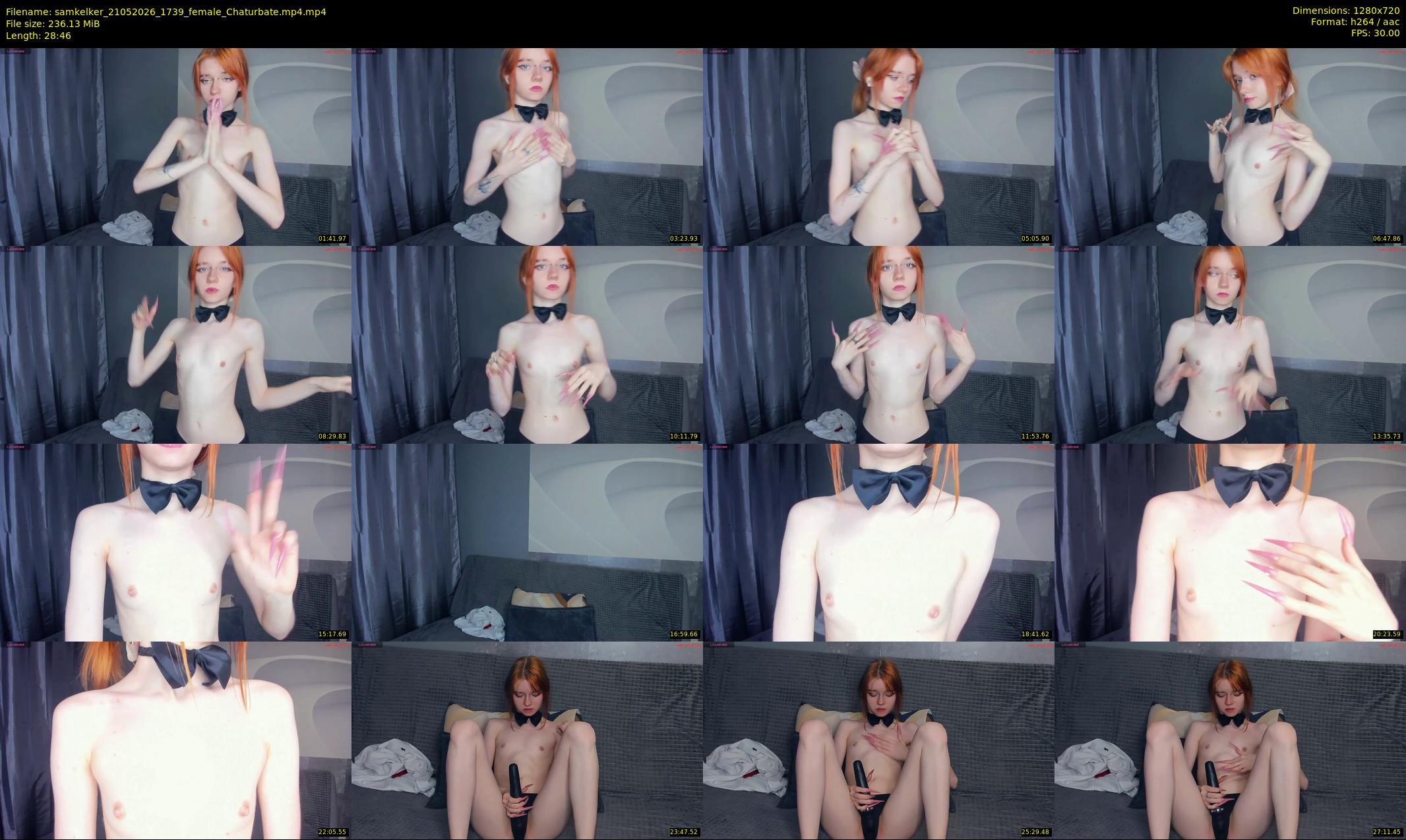 samkelker — 29 minute Chaturbate female cam show recording, 720p, May 21, 2026