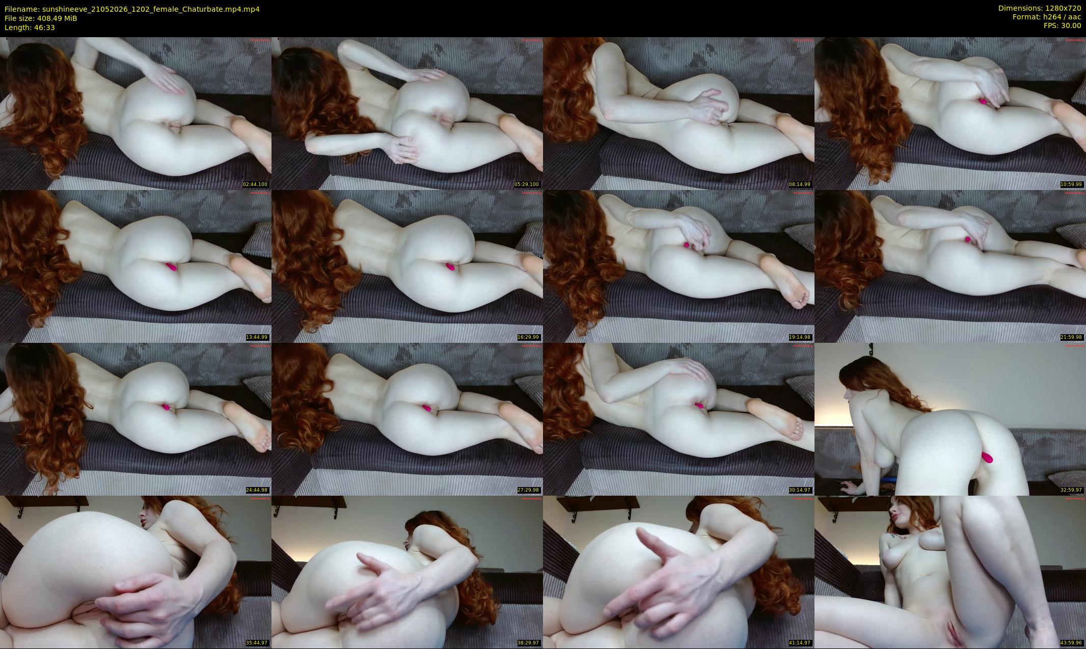 sunshineeve — 47 minute Chaturbate female cam show recording, 720p, May 21, 2026