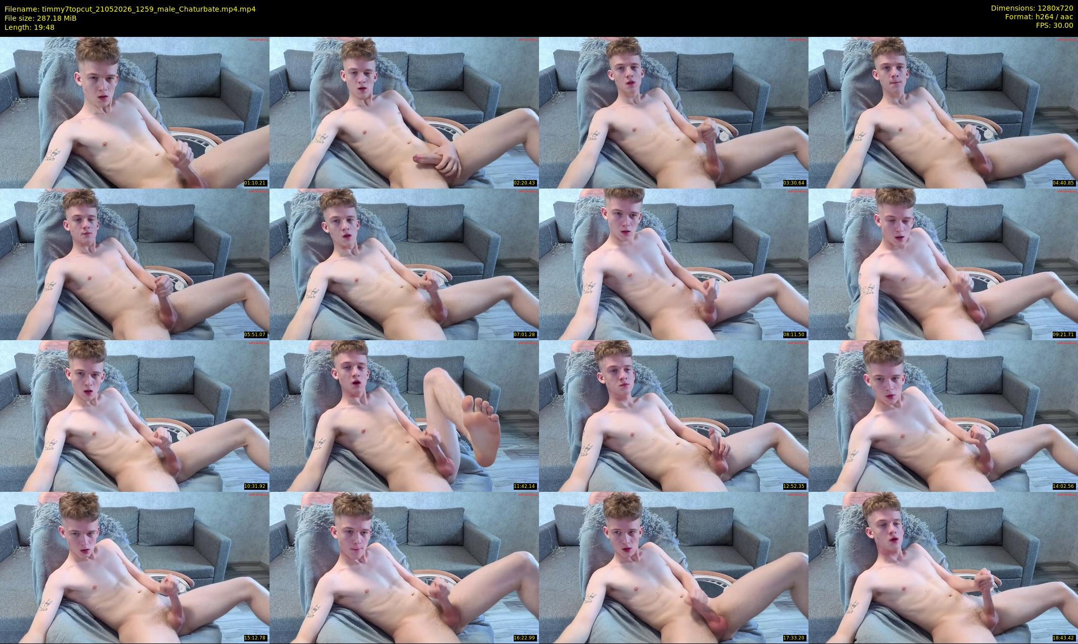 timmy7topcut — 20 minute Chaturbate male cam show recording, 720p, May 21, 2026