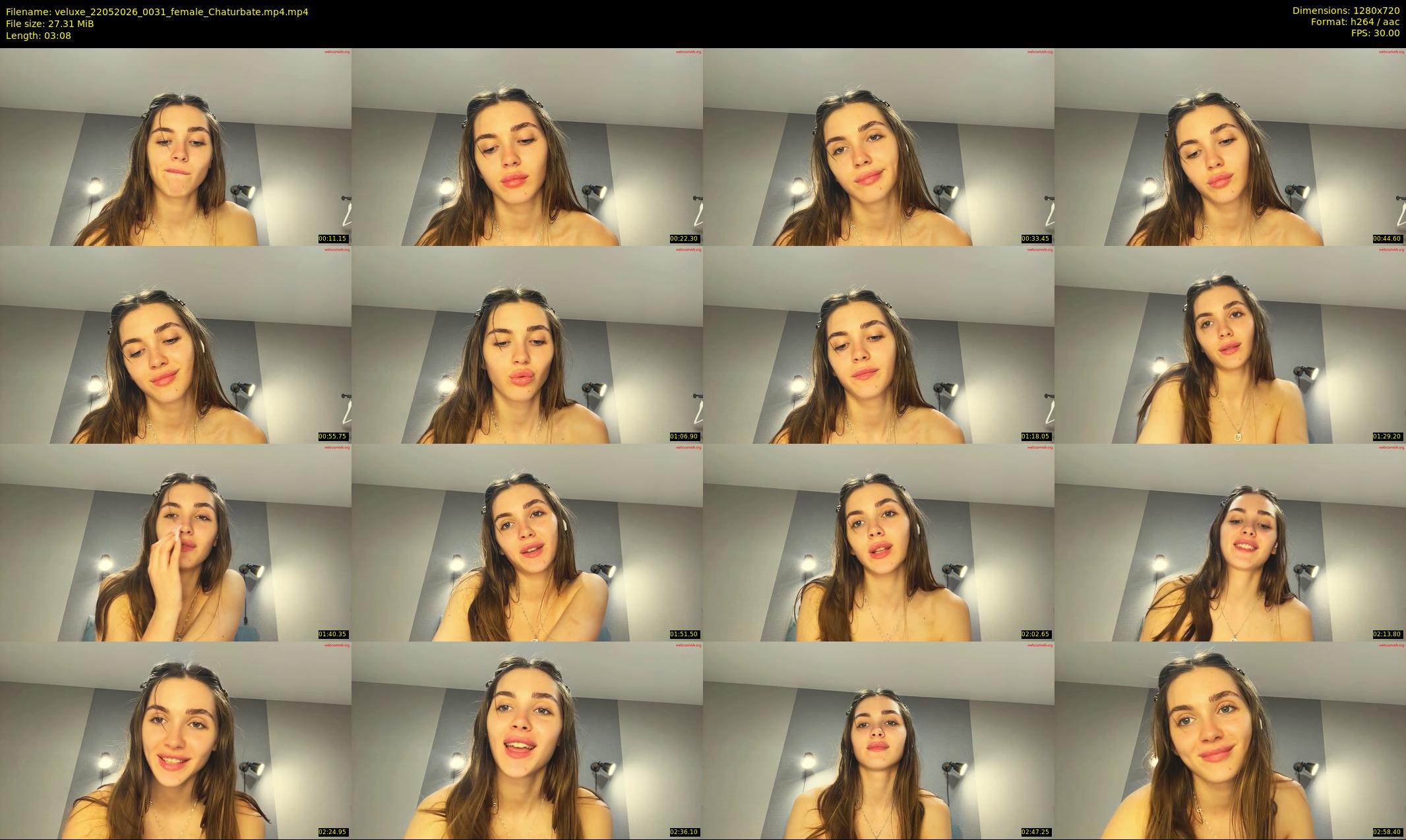 veluxe — 4 minute Chaturbate female cam show recording, 720p, May 22, 2026