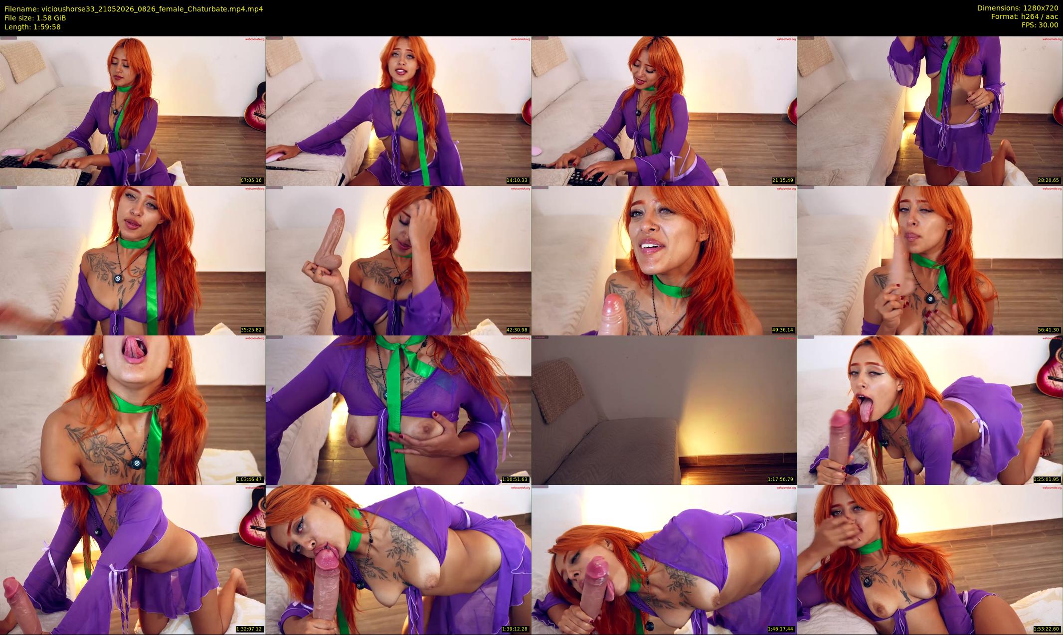 vicioushorse33 — 120 minute Chaturbate couple cam show recording, 720p, May 21, 2026