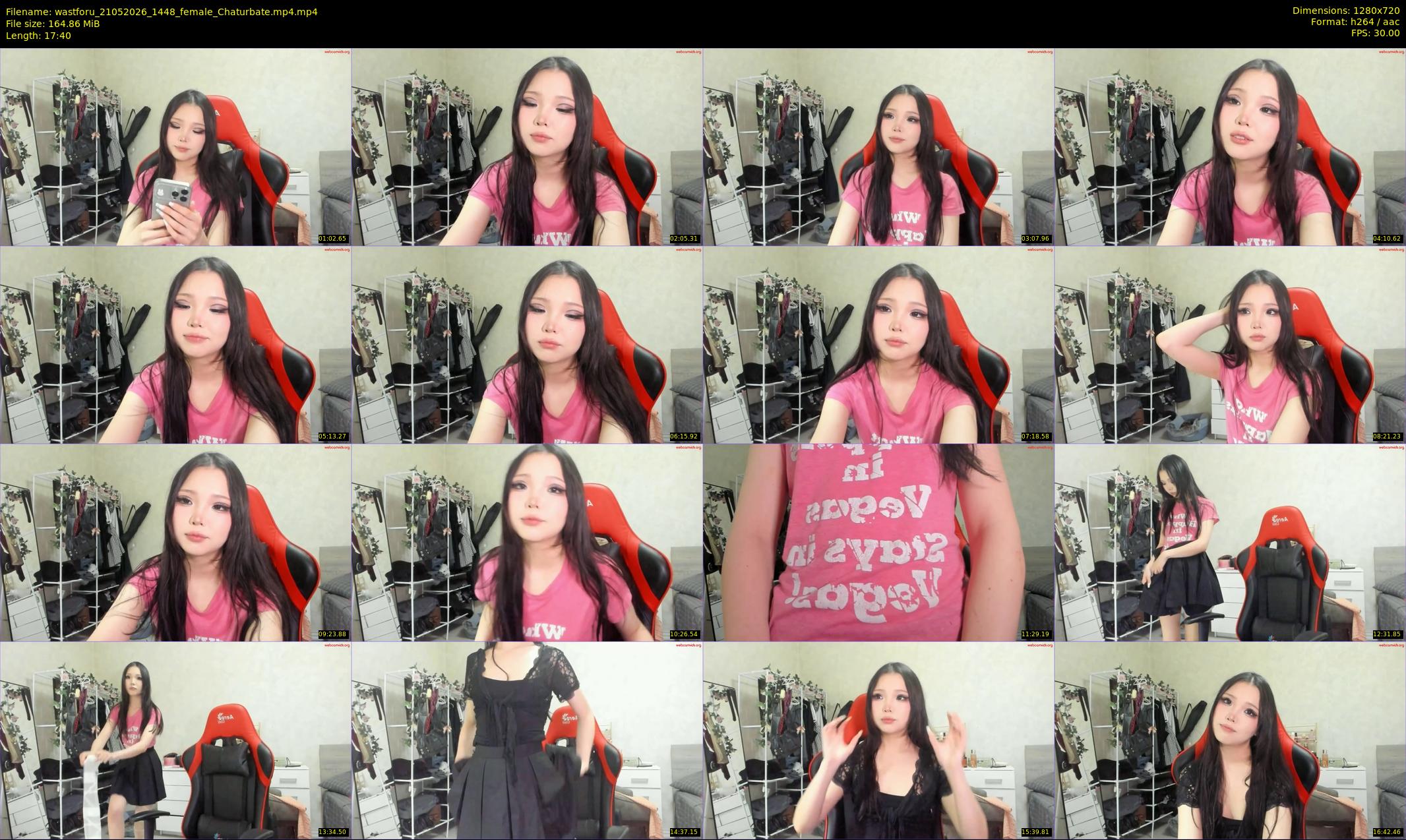 wastforu — 18 minute Chaturbate female cam show recording, 720p, May 21, 2026