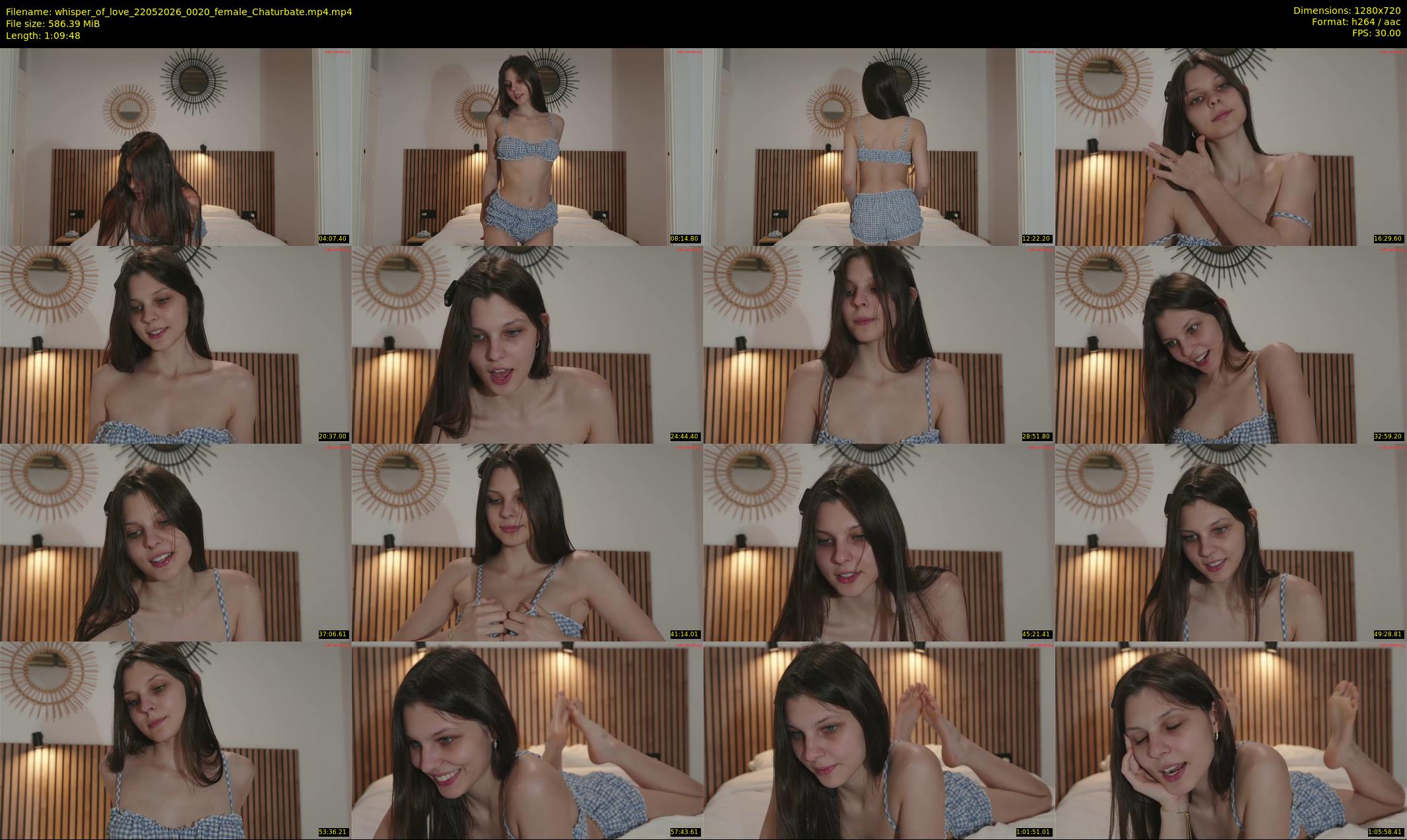 whisper_of_love — 70 minute Chaturbate female cam show recording, 720p, May 22, 2026