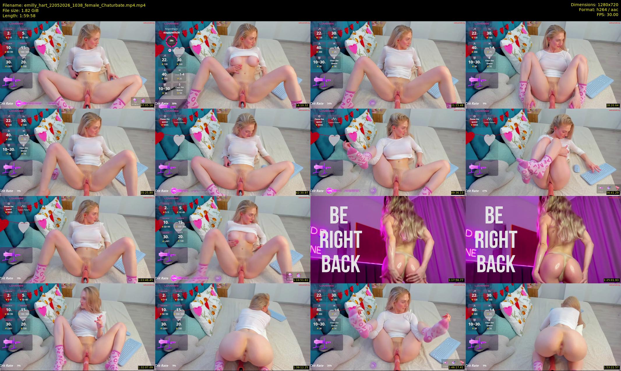 emilly_hart — 120 minute Chaturbate female cam show recording, 720p, May 22, 2026