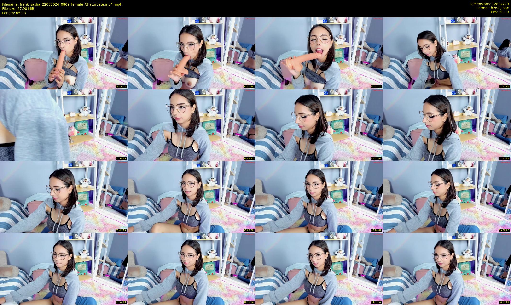 frank_sasha — 6 minute Chaturbate couple cam show recording, 720p, May 22, 2026