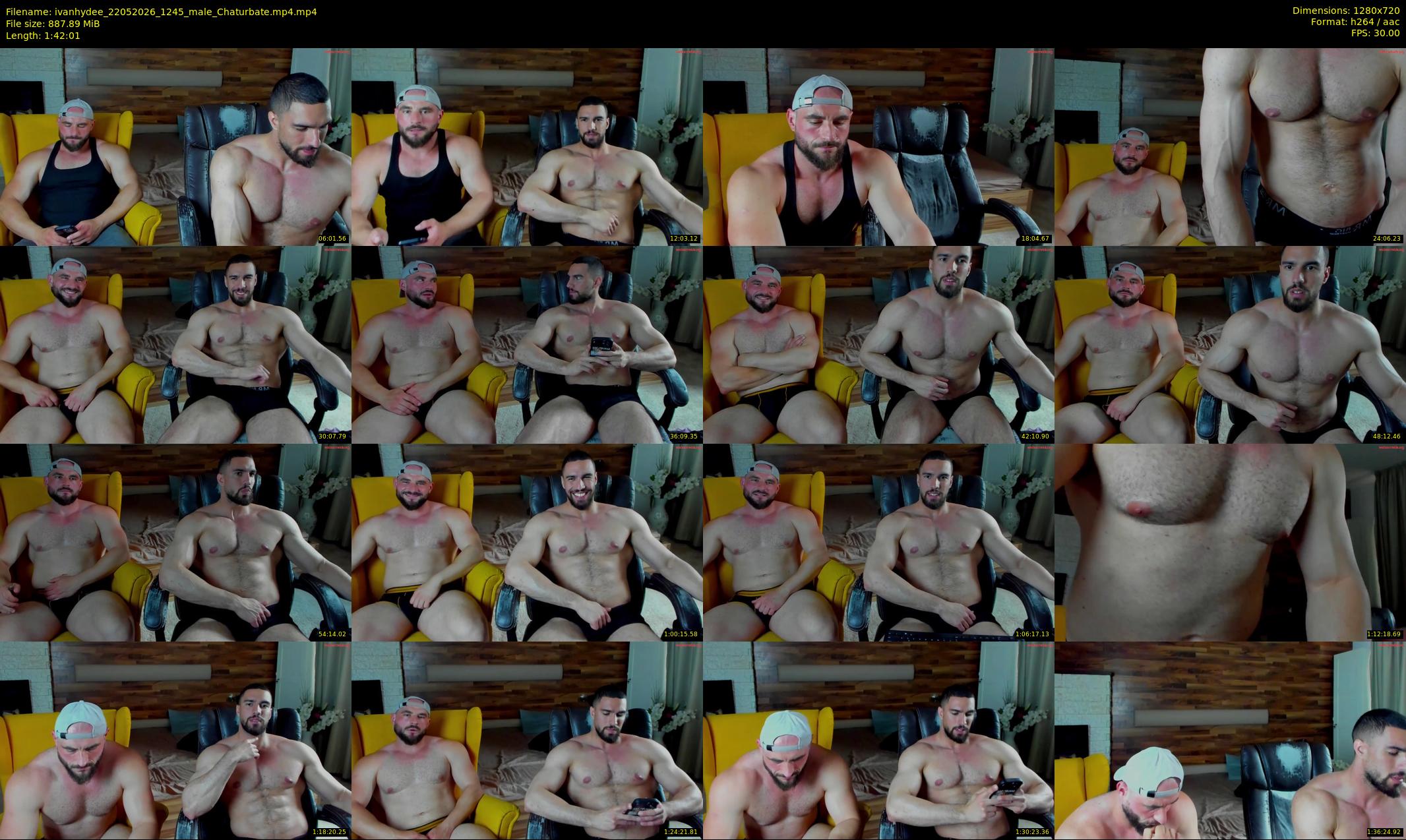 ivanhydee — 103 minute Chaturbate male cam show recording, 720p, May 22, 2026