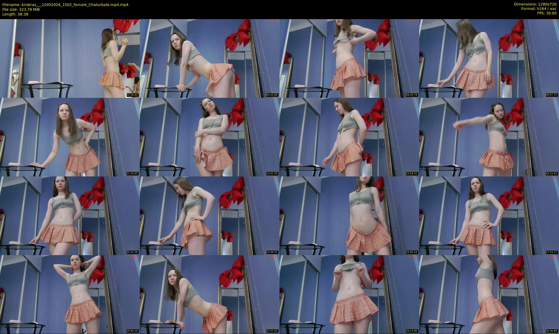 kriskras__ — 39 minute Chaturbate female cam show recording, 720p, May 22, 2026