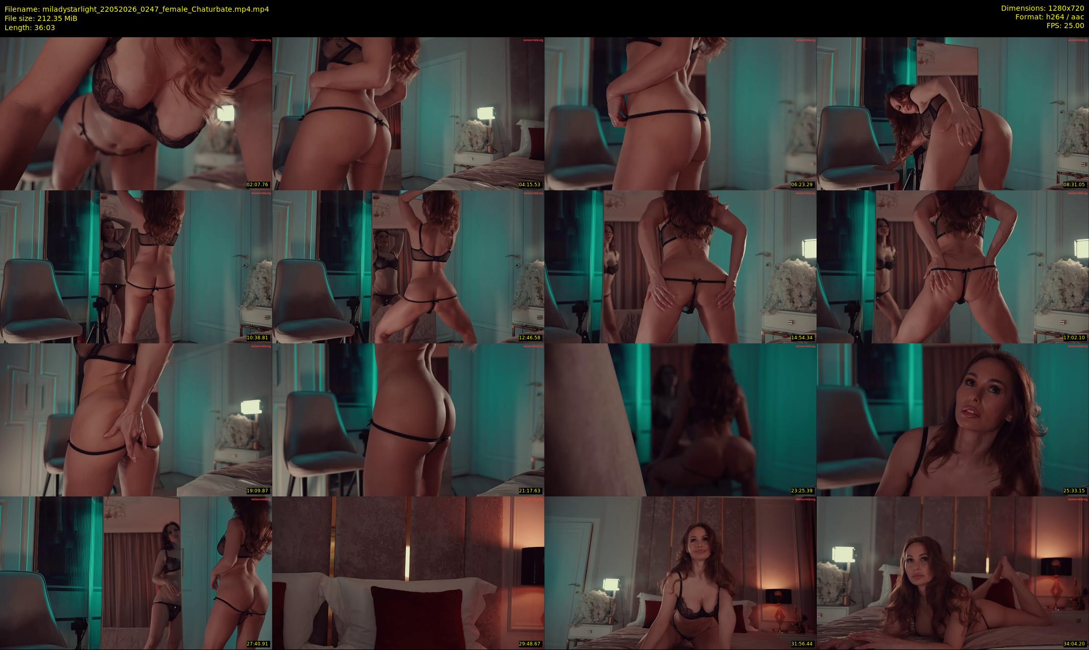 miladystarlight — 37 minute Chaturbate female cam show recording, 720p, May 22, 2026
