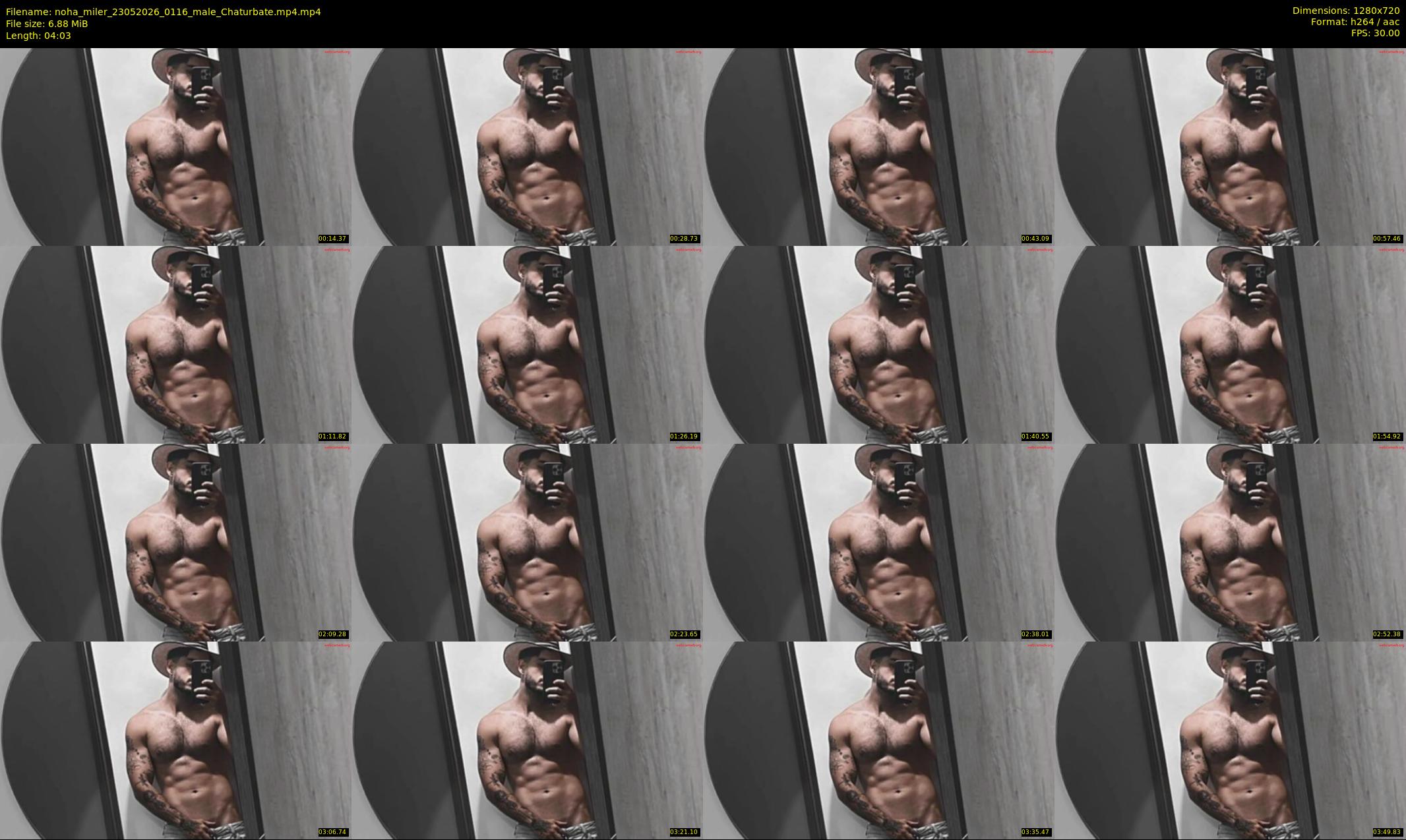 noha_miler — 5 minute Chaturbate male cam show recording, 720p, May 23, 2026