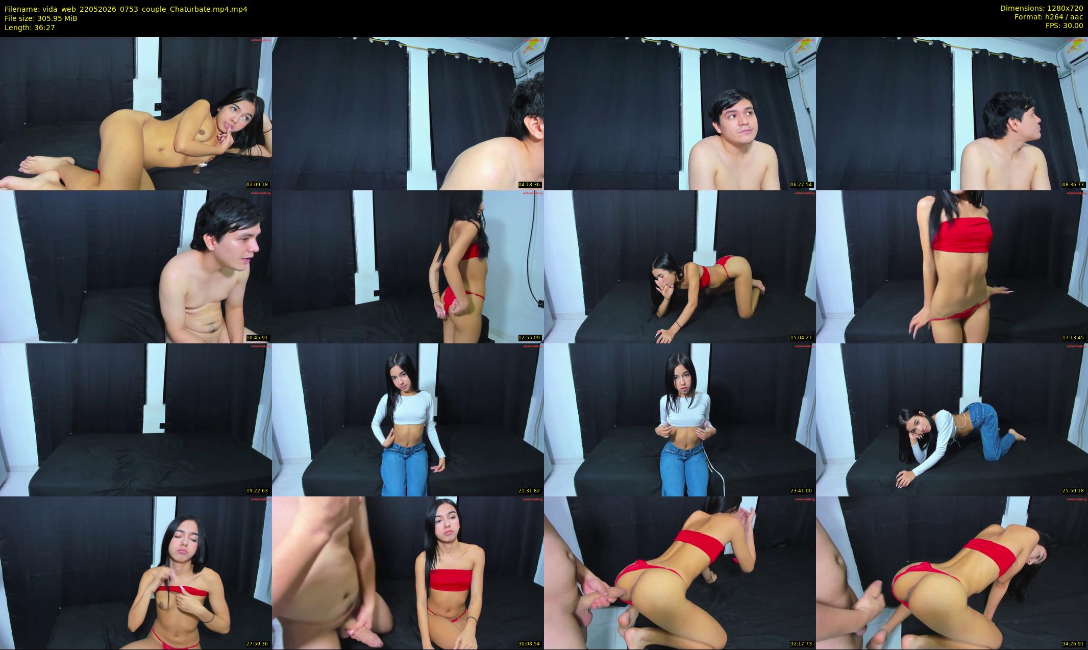 vida_web — 37 minute Chaturbate couple cam show recording, 720p, May 22, 2026