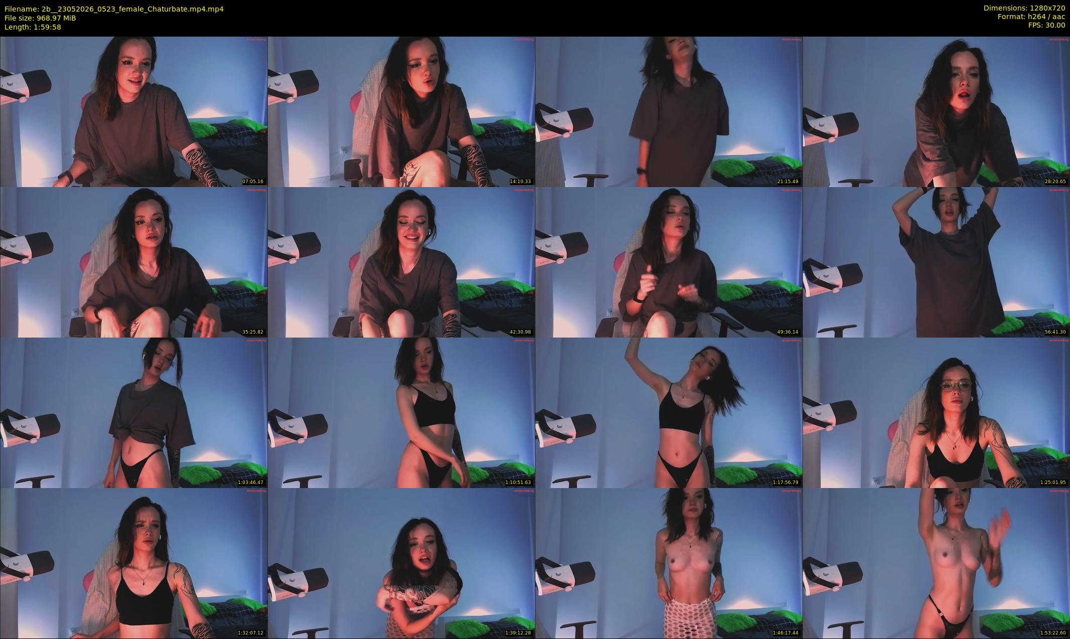 2b_ — 120 minute Chaturbate female cam show recording, 720p, May 23, 2026