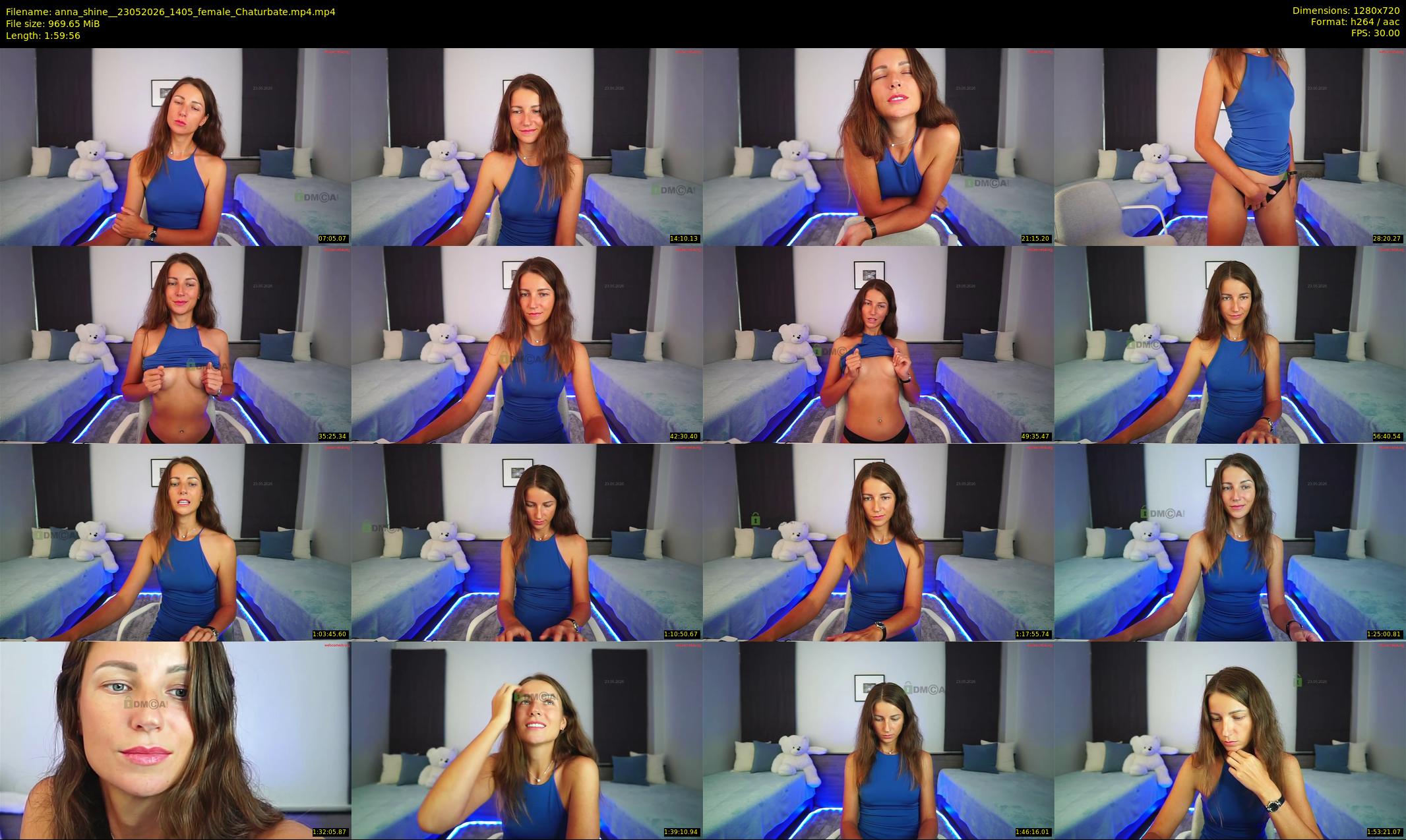 anna_shine_ — 120 minute Chaturbate female cam show recording, 720p, May 23, 2026