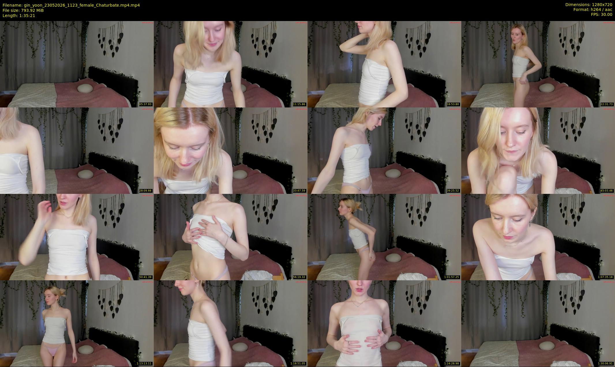 gin_yoon — 96 minute Chaturbate female cam show recording, 720p, May 23, 2026