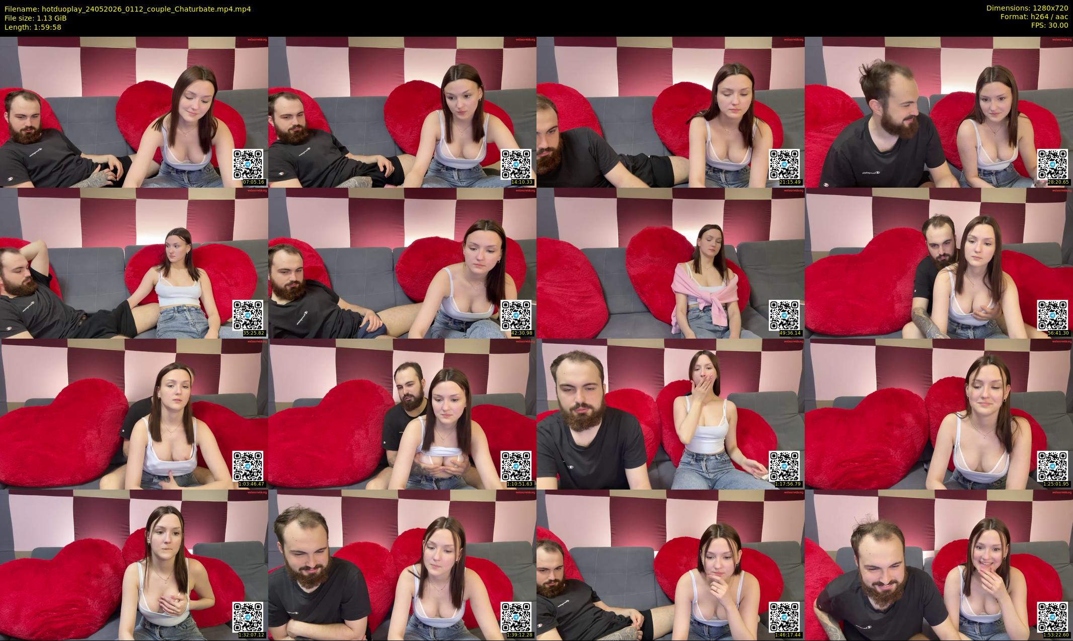 hotduoplay — 120 minute Chaturbate couple cam show recording, 720p, May 24, 2026