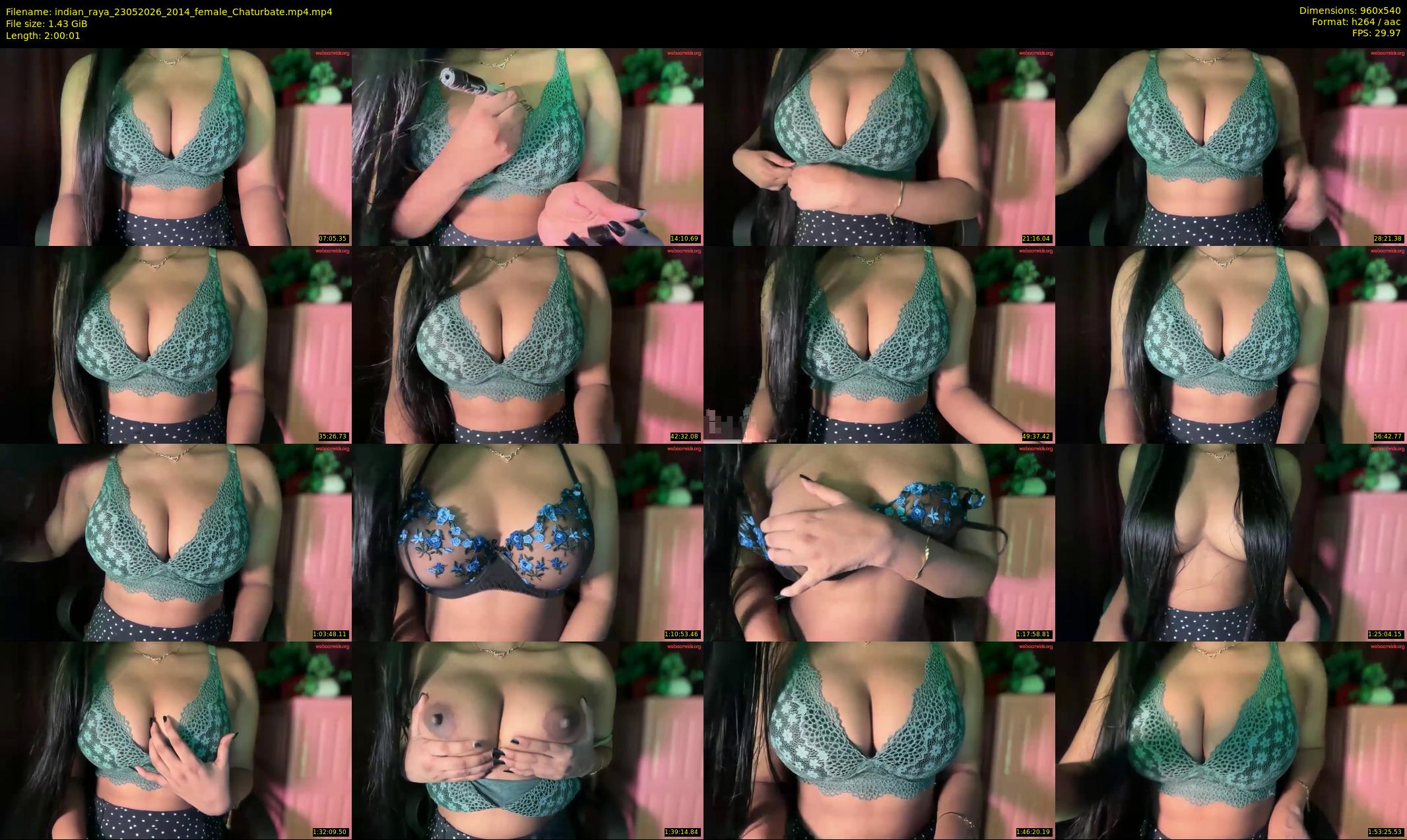 indian_raya — 121 minute Chaturbate female cam show recording, 480p, May 23, 2026