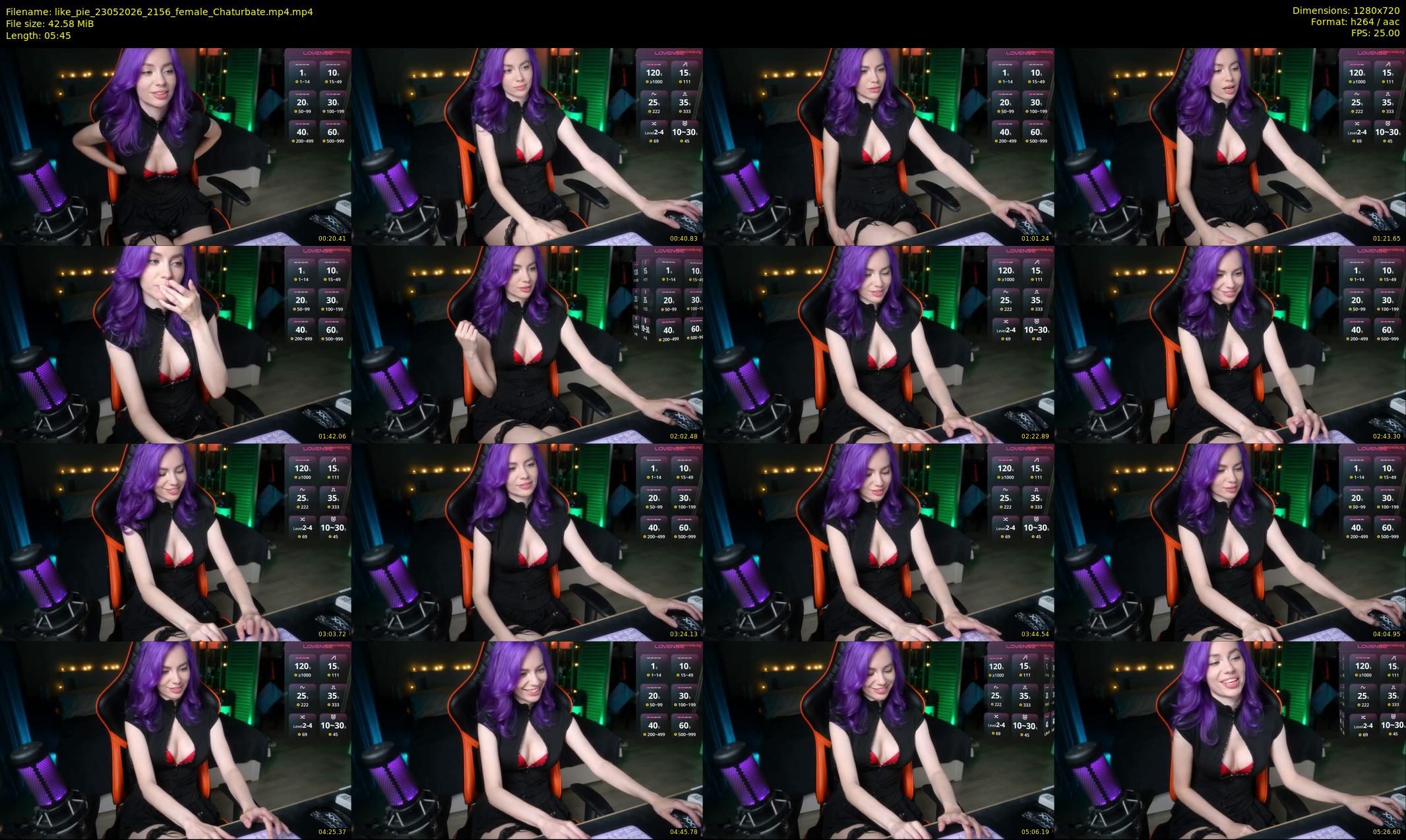 like_pie — 6 minute Chaturbate couple cam show recording, 720p, May 23, 2026