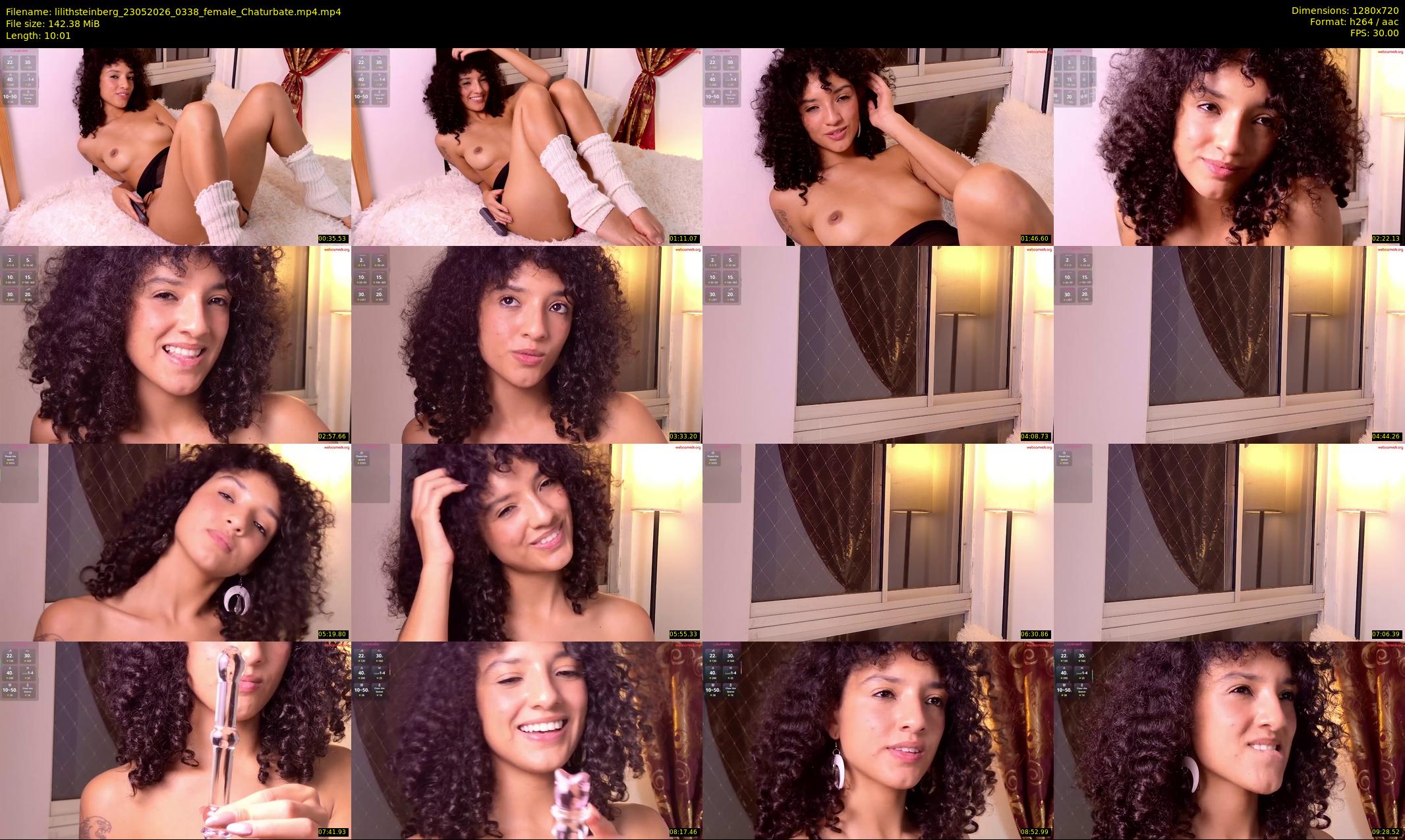 lilithsteinberg — 11 minute Chaturbate female cam show recording, 720p, May 23, 2026