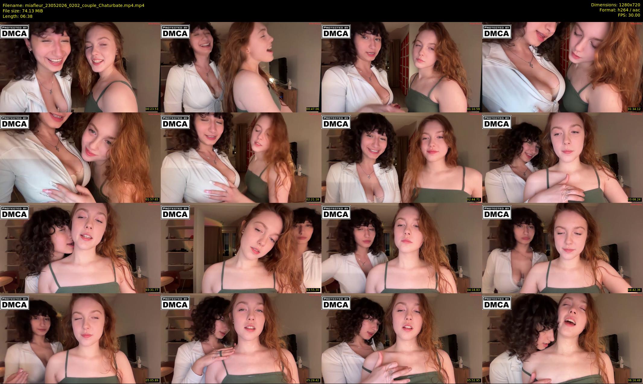 miafleur — 7 minute Chaturbate female cam show recording, 720p, May 23, 2026