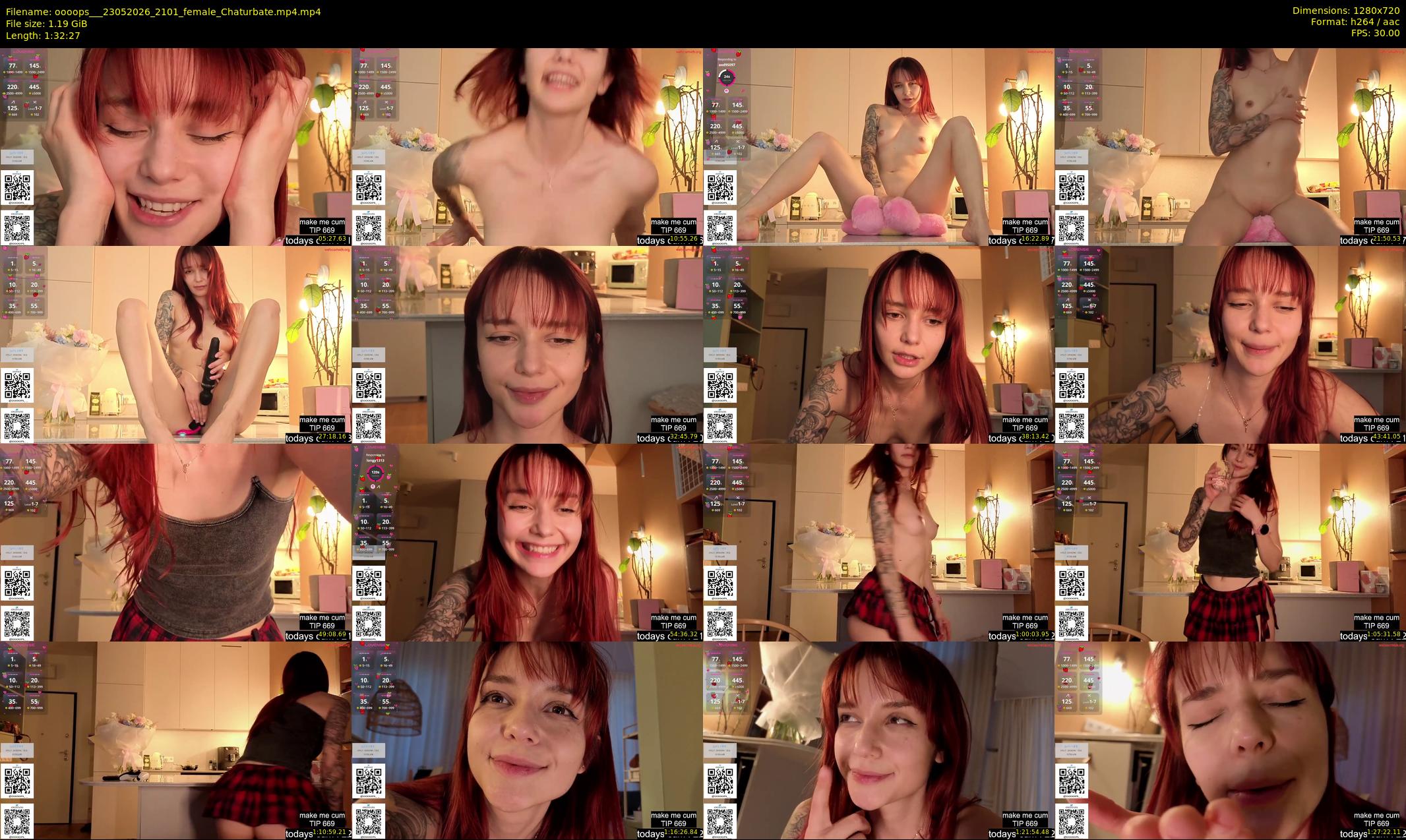 oooops__ — 93 minute Chaturbate female cam show recording, 720p, May 23, 2026