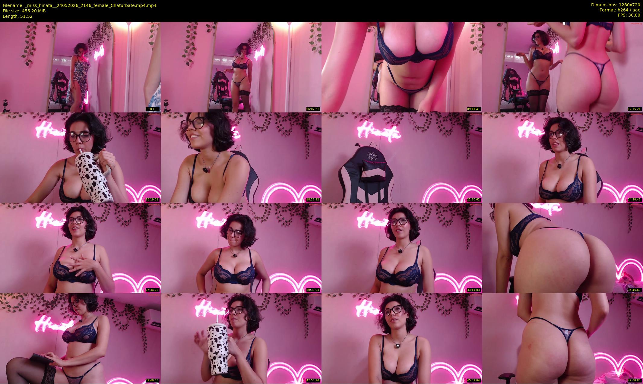 _miss_hinata_ — 52 minute Chaturbate female cam show recording, 720p, May 24, 2026