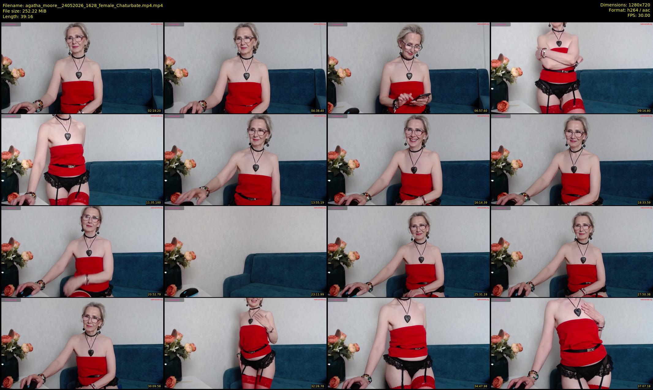 agatha_moore_ — 40 minute Chaturbate female cam show recording, 720p, May 24, 2026