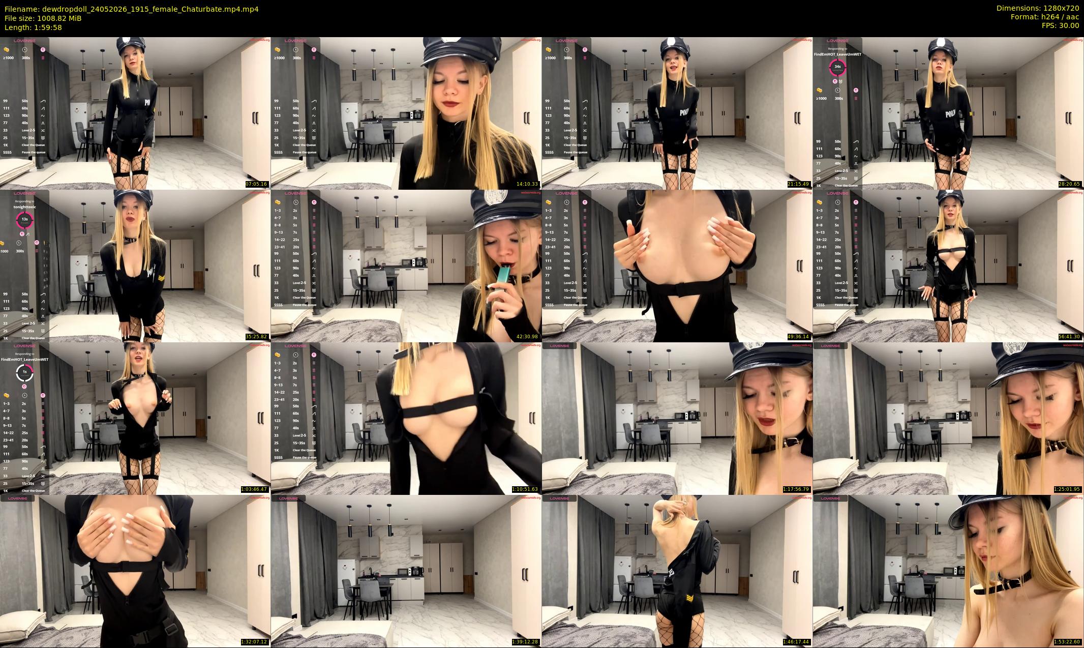 dewdropdoll — 120 minute Chaturbate female cam show recording, 720p, May 24, 2026