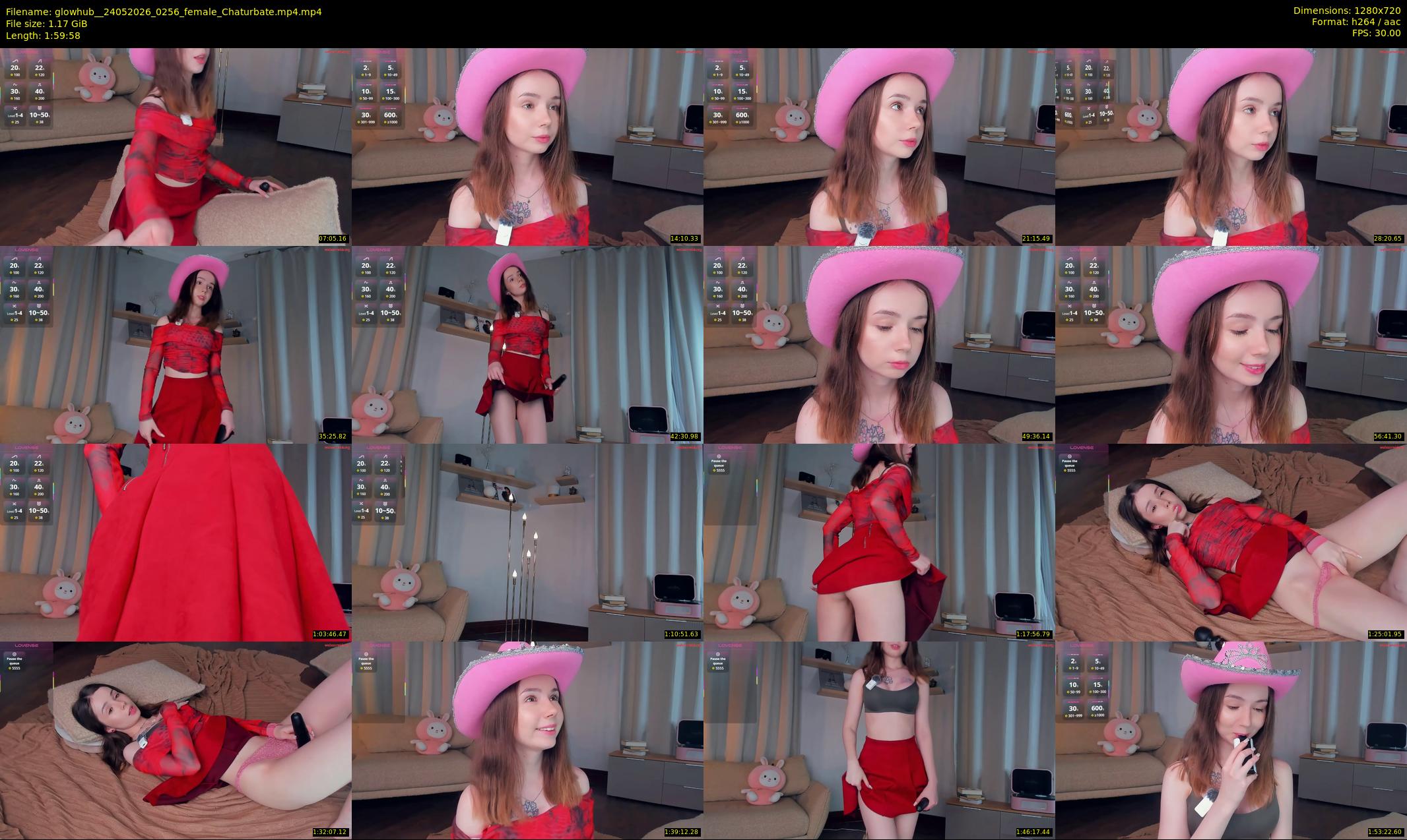 glowhub_ — 120 minute Chaturbate female cam show recording, 720p, May 24, 2026