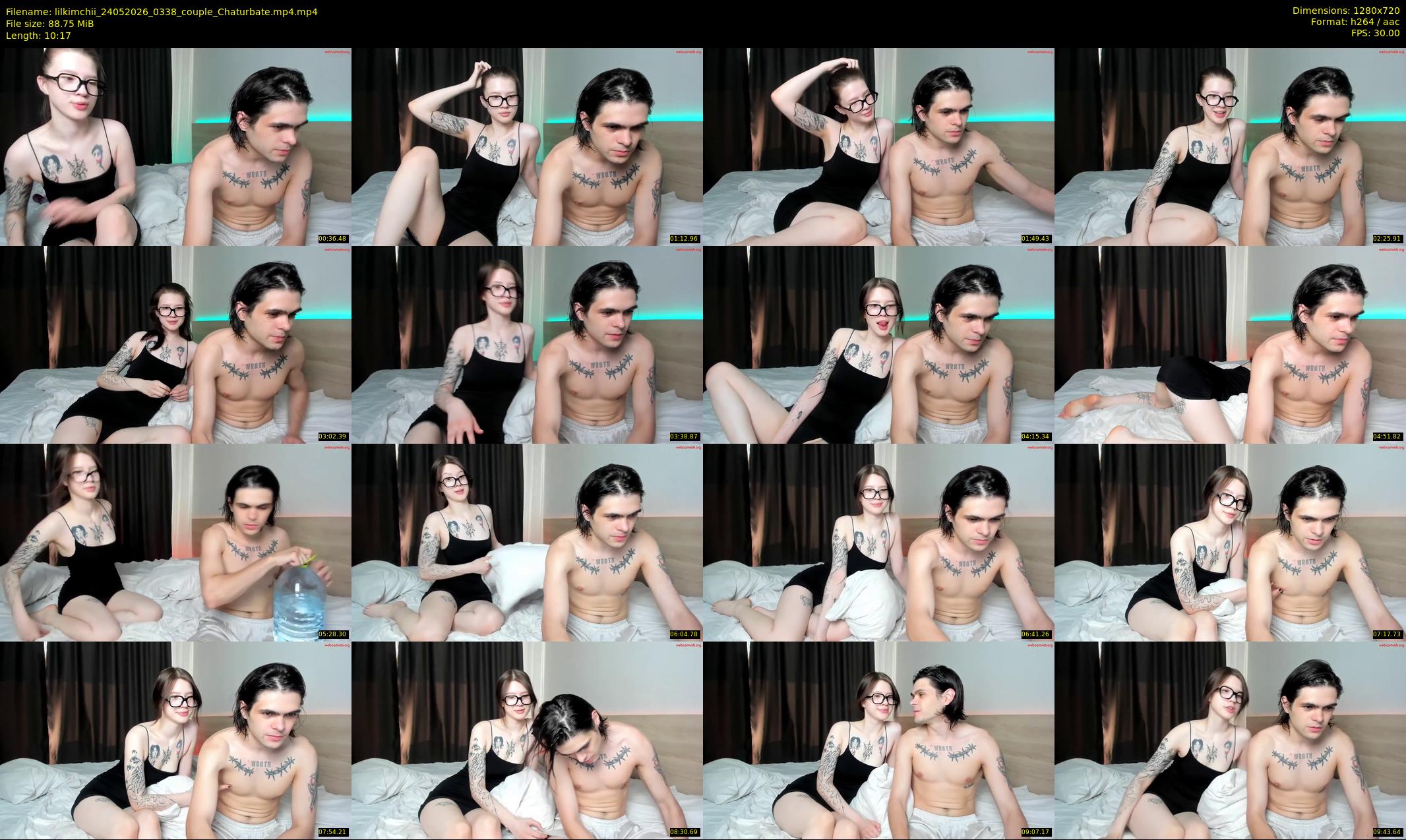 lilkimchii — 11 minute Chaturbate couple cam show recording, 720p, May 24, 2026