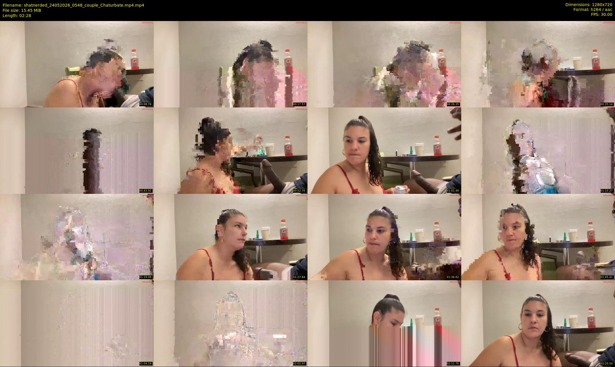 shatnerded — 3 minute Chaturbate couple cam show recording, 720p, May 24, 2026