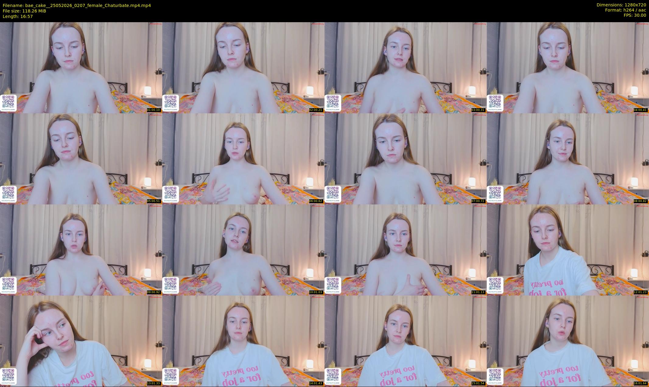bae_cake_ — 17 minute Chaturbate female cam show recording, 720p, May 25, 2026