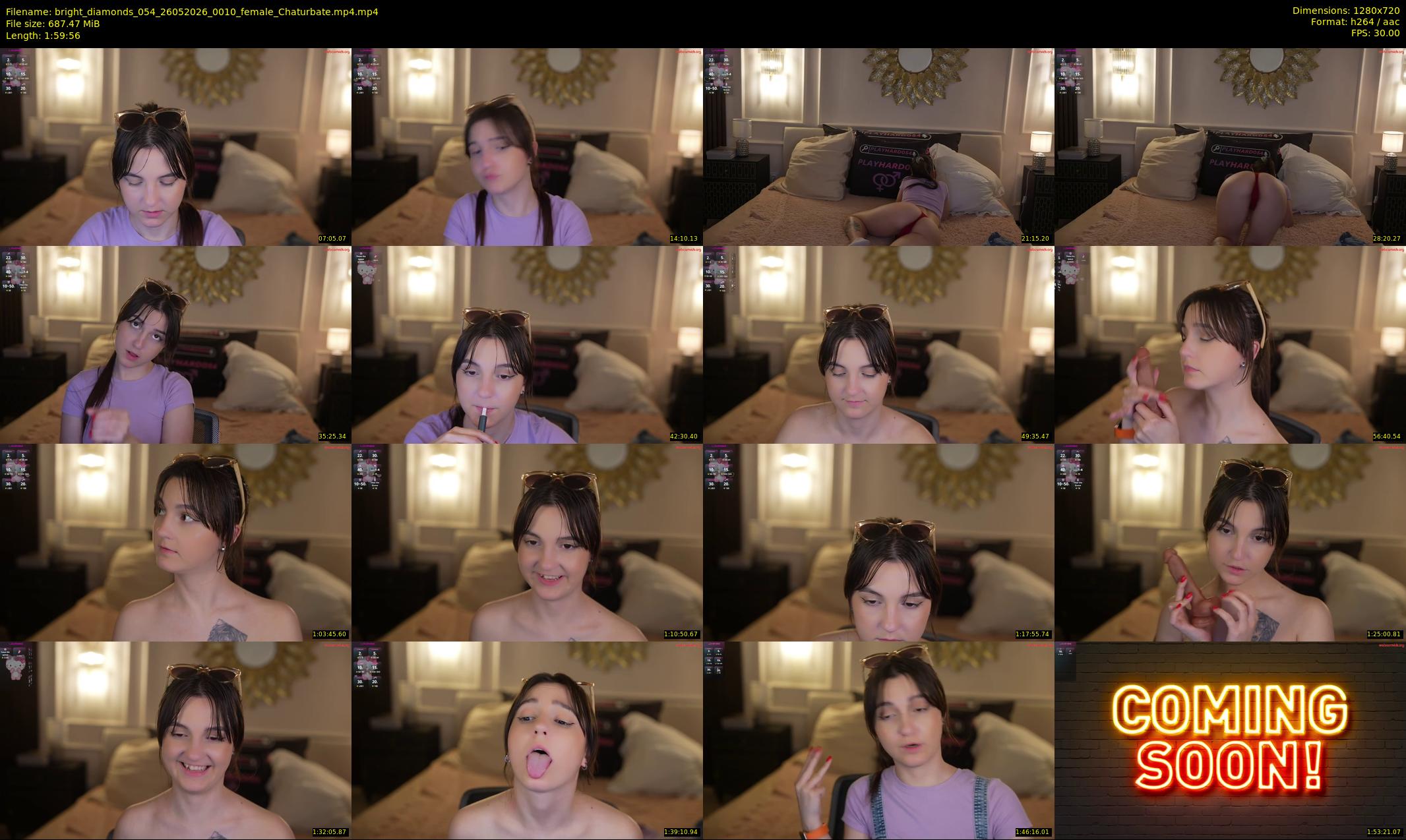 bright_diamonds_054 — 120 minute Chaturbate couple cam show recording, 720p, May 26, 2026