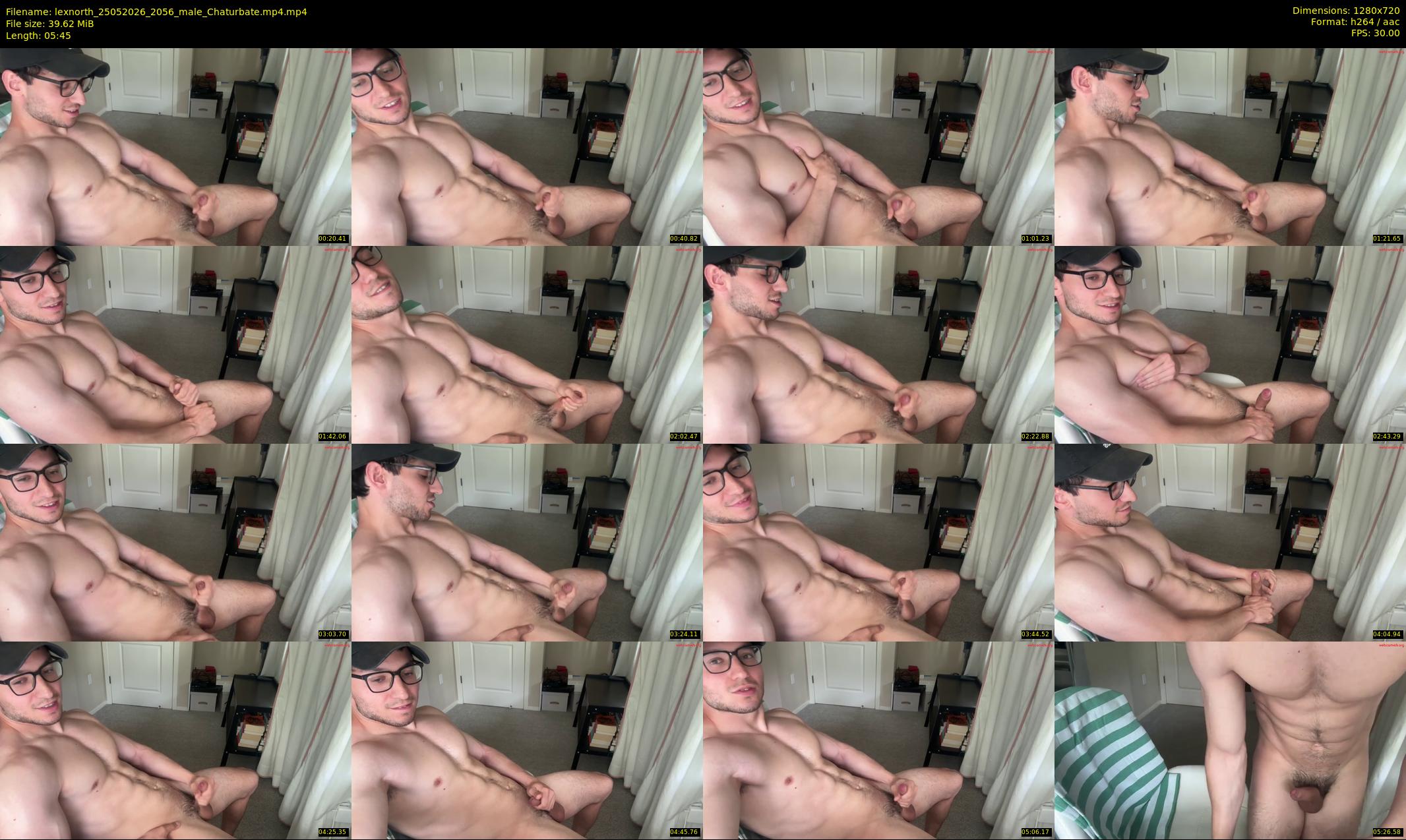 lexnorth — 6 minute Chaturbate male cam show recording, 720p, May 25, 2026