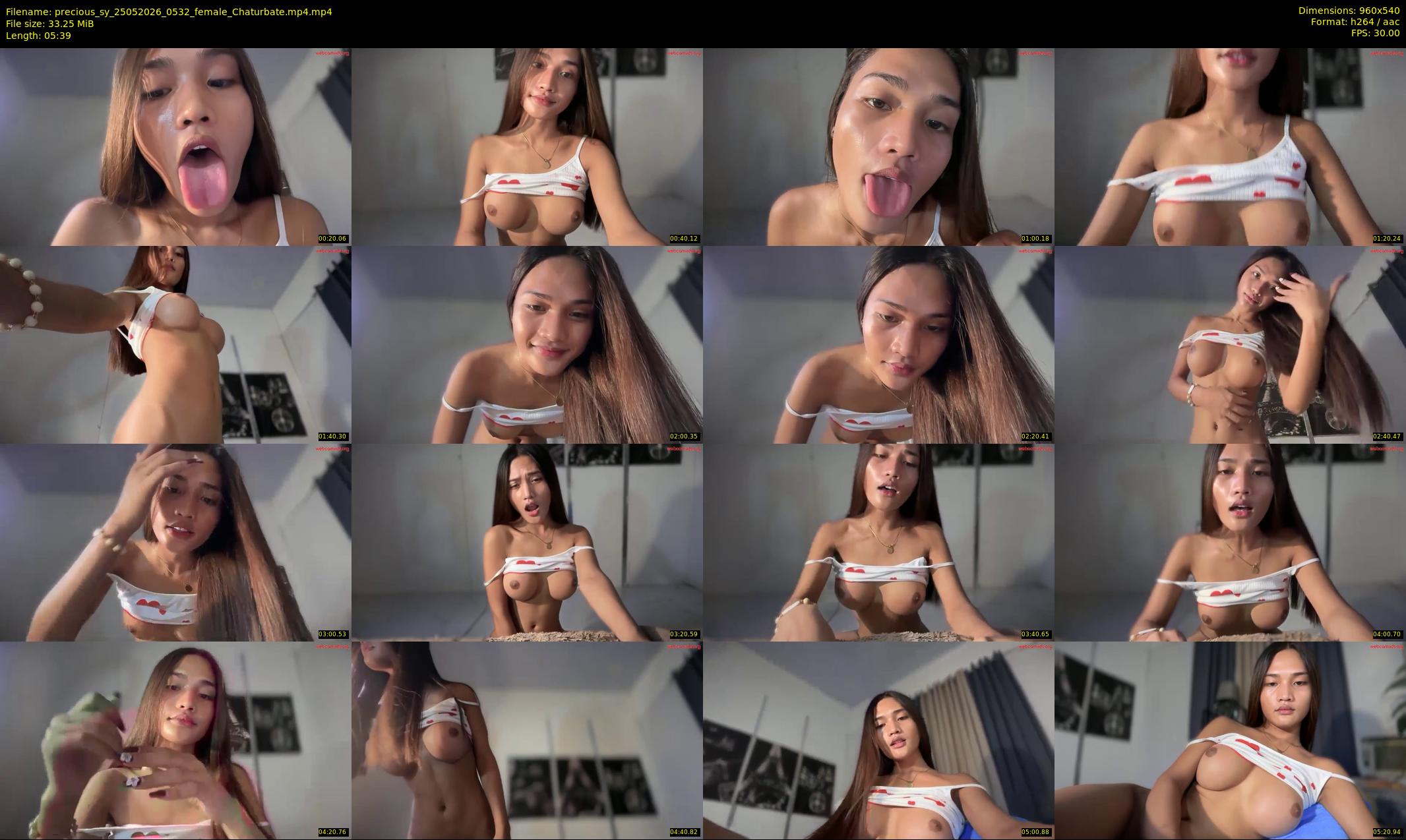 precious_sy — 6 minute Chaturbate female cam show recording, 480p, May 25, 2026