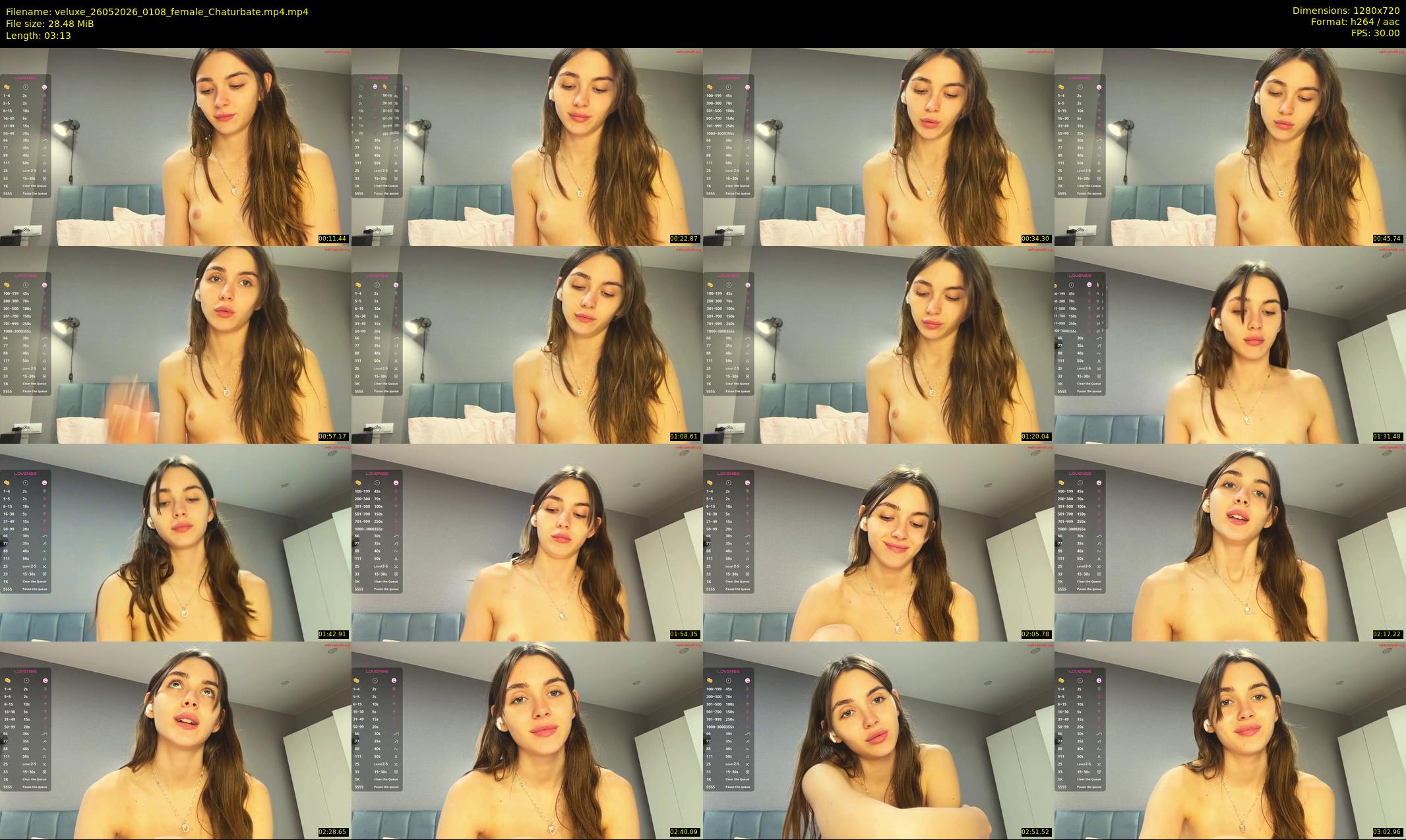 veluxe — 4 minute Chaturbate female cam show recording, 720p, May 26, 2026