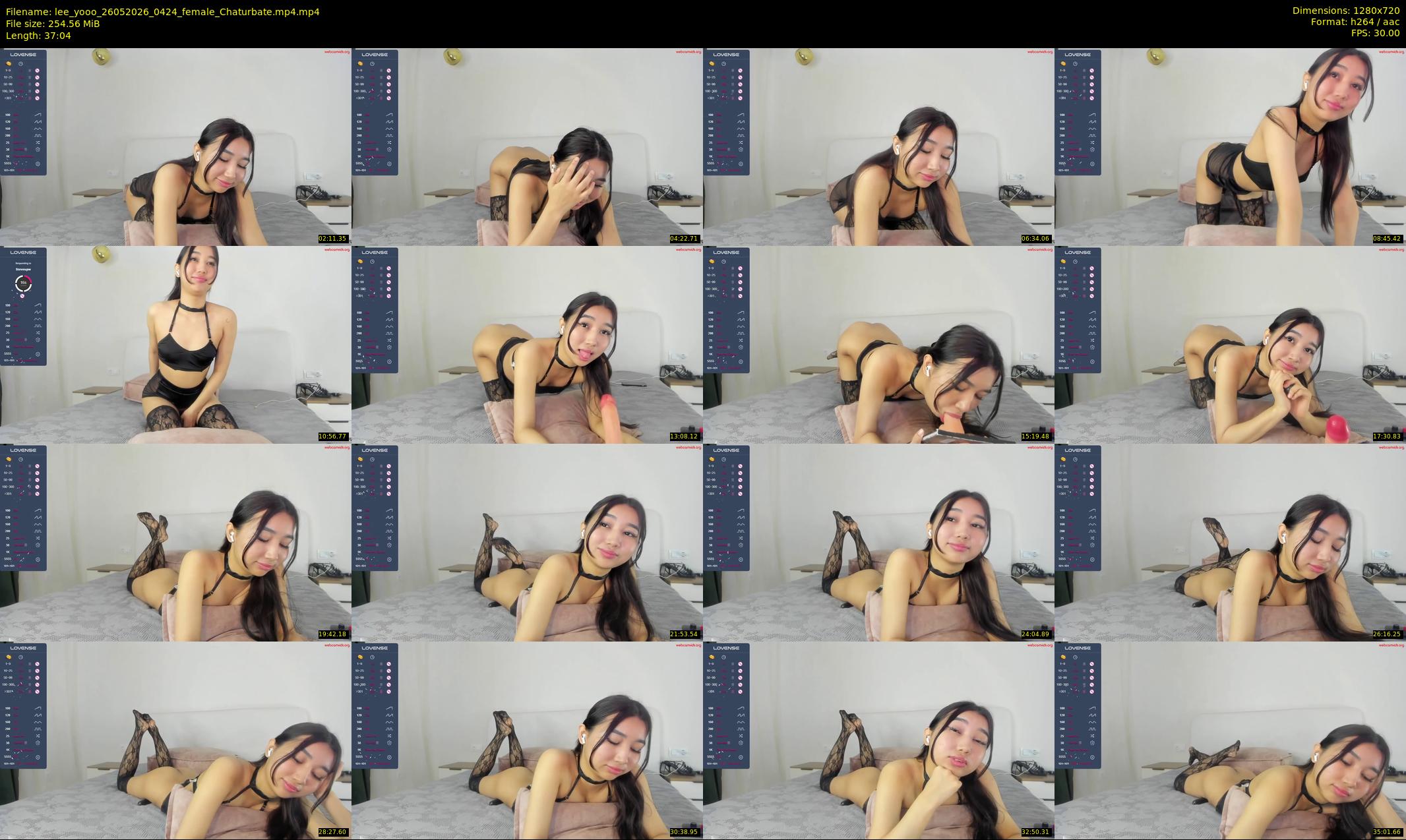 lee_yooo — 38 minute Chaturbate female cam show recording, 720p, May 26, 2026