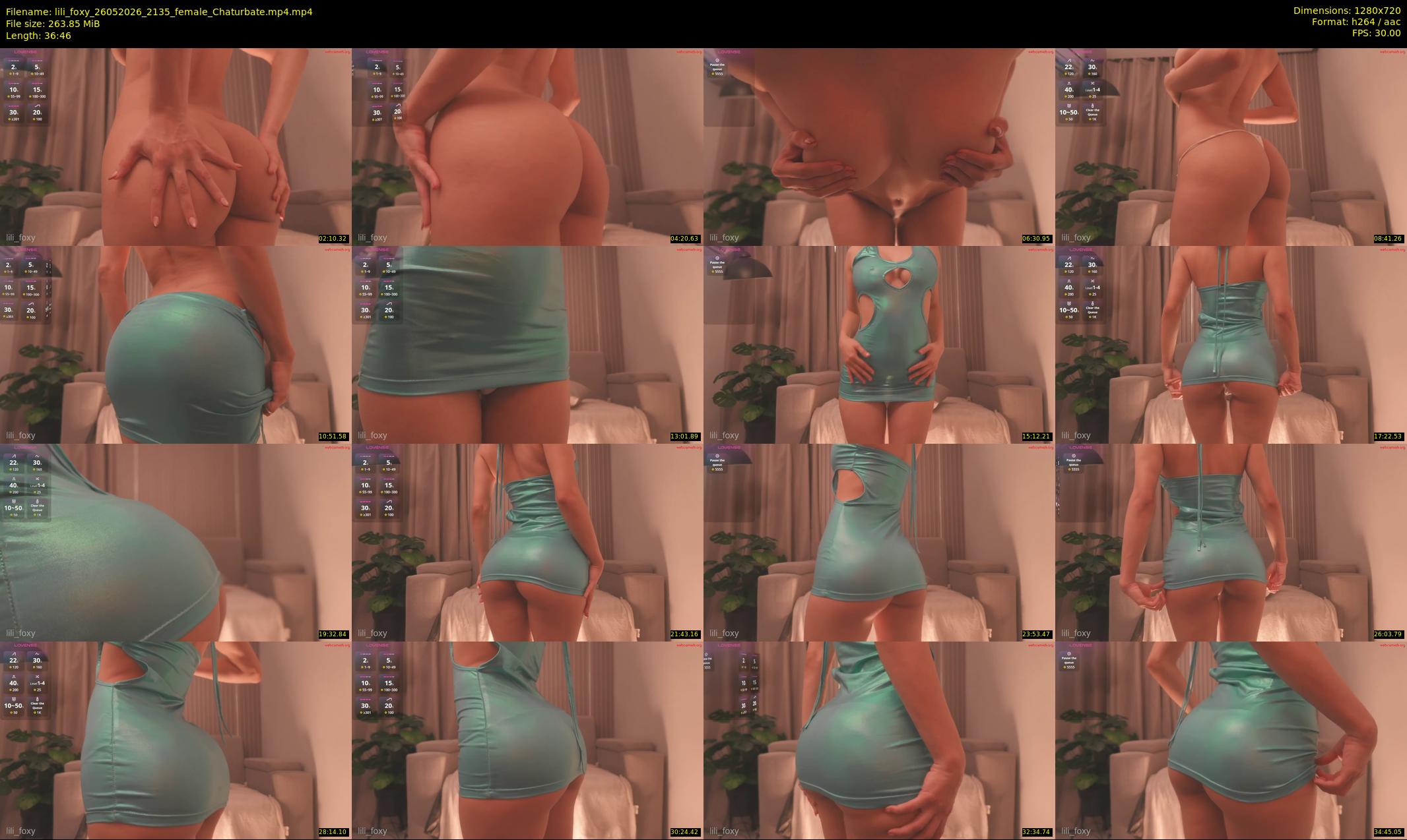 lili_foxy — 37 minute Chaturbate female cam show recording, 720p, May 26, 2026