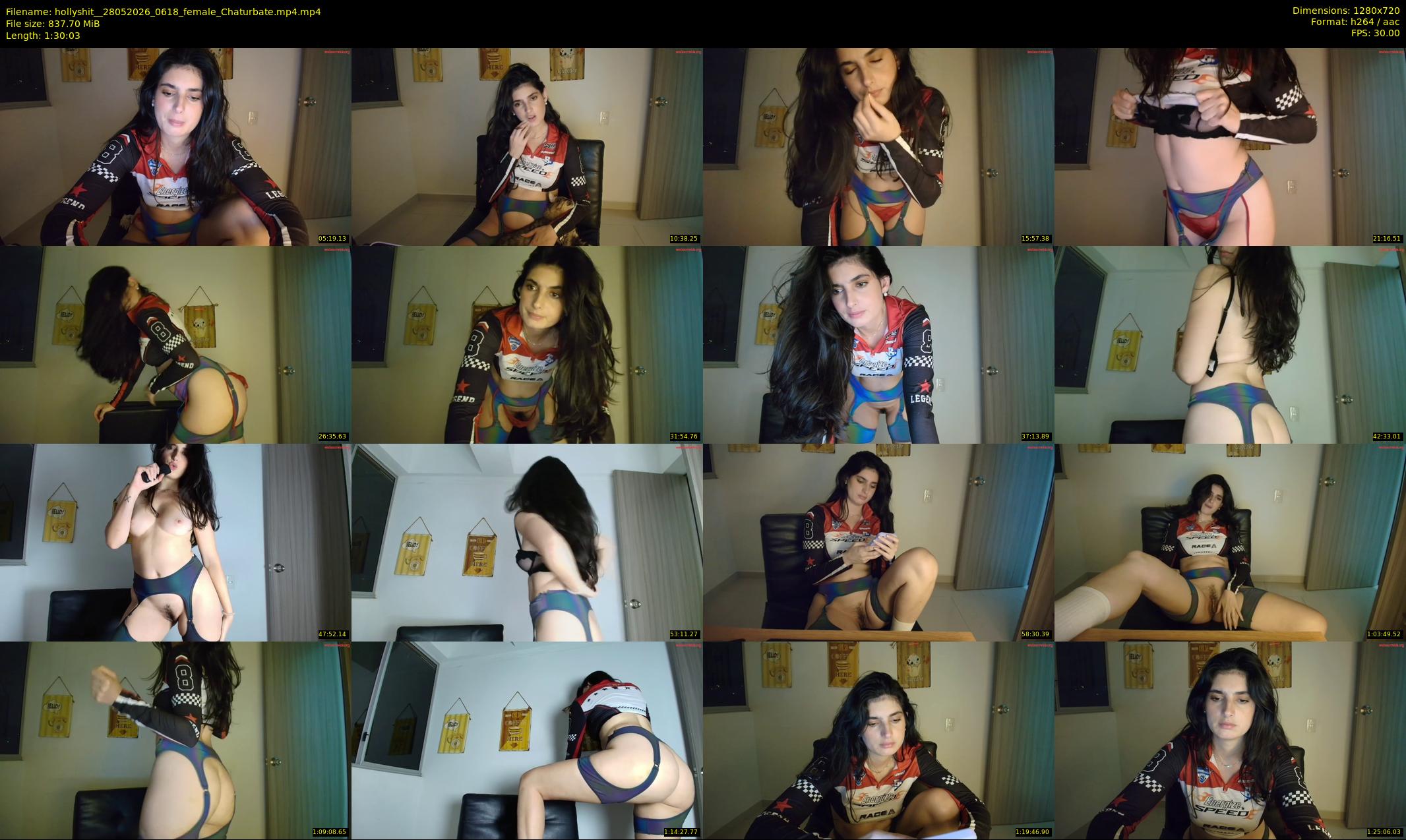 hollyshit_ — 91 minute Chaturbate female cam show recording, 720p, May 28, 2026