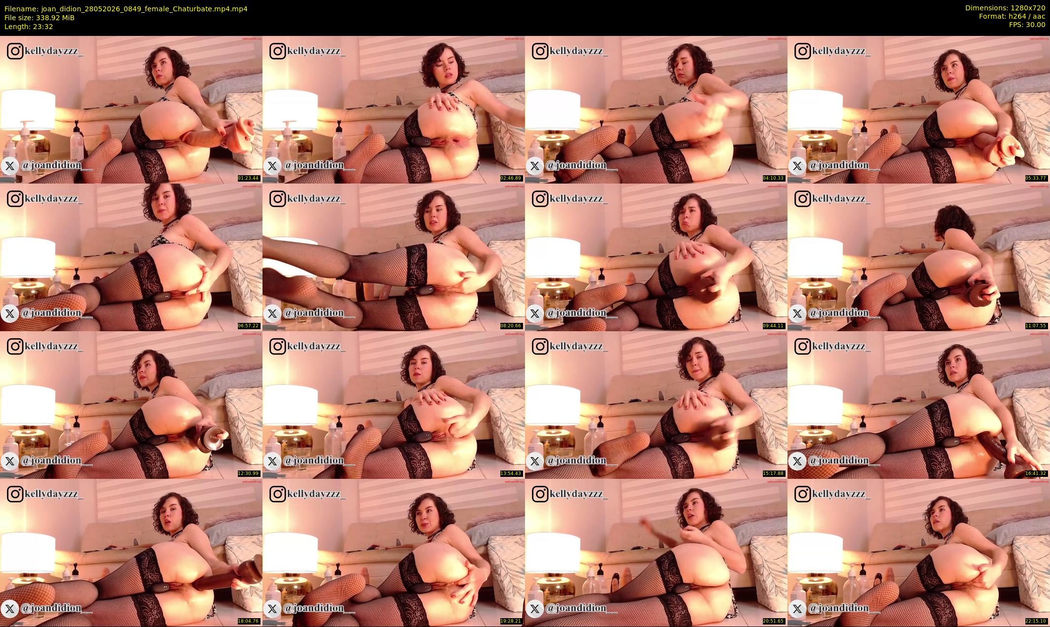 joan_didion — 24 minute Chaturbate female cam show recording, 720p, May 28, 2026