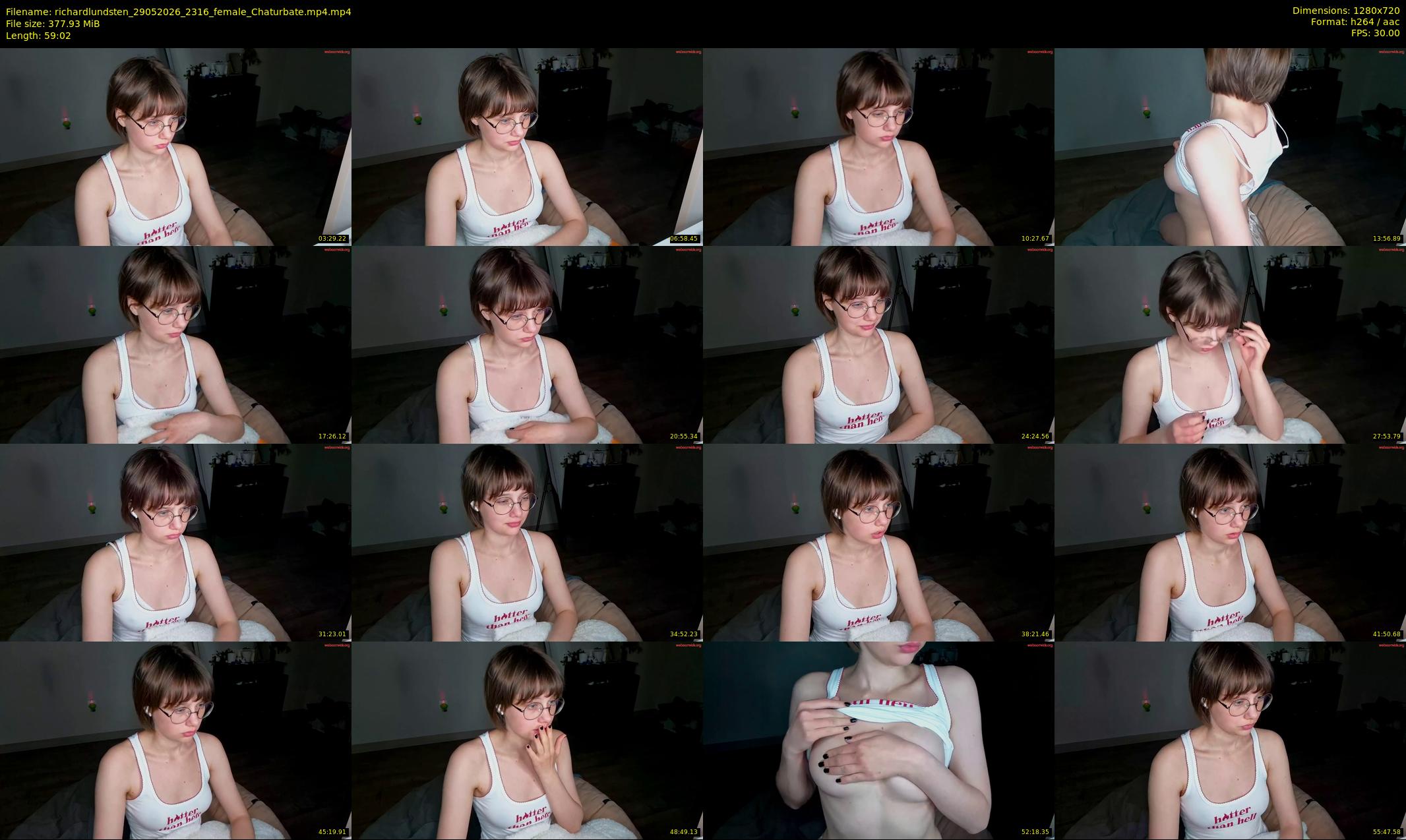 richardlundsten — 60 minute Chaturbate female cam show recording, 720p, May 29, 2026