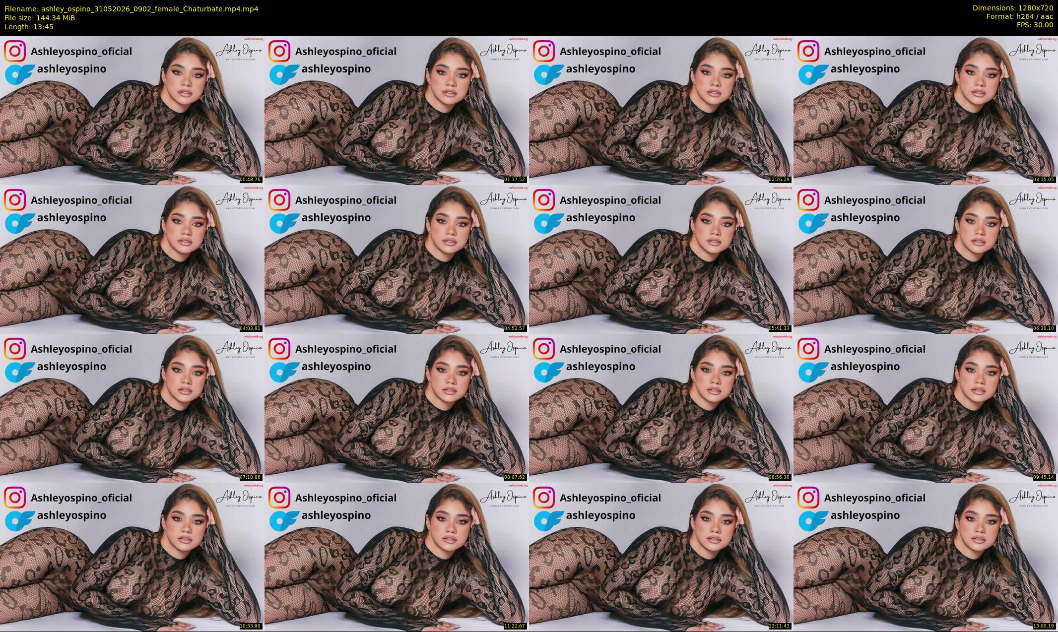 ashley_ospino — 14 minute Chaturbate couple cam show recording, 720p, May 31, 2026