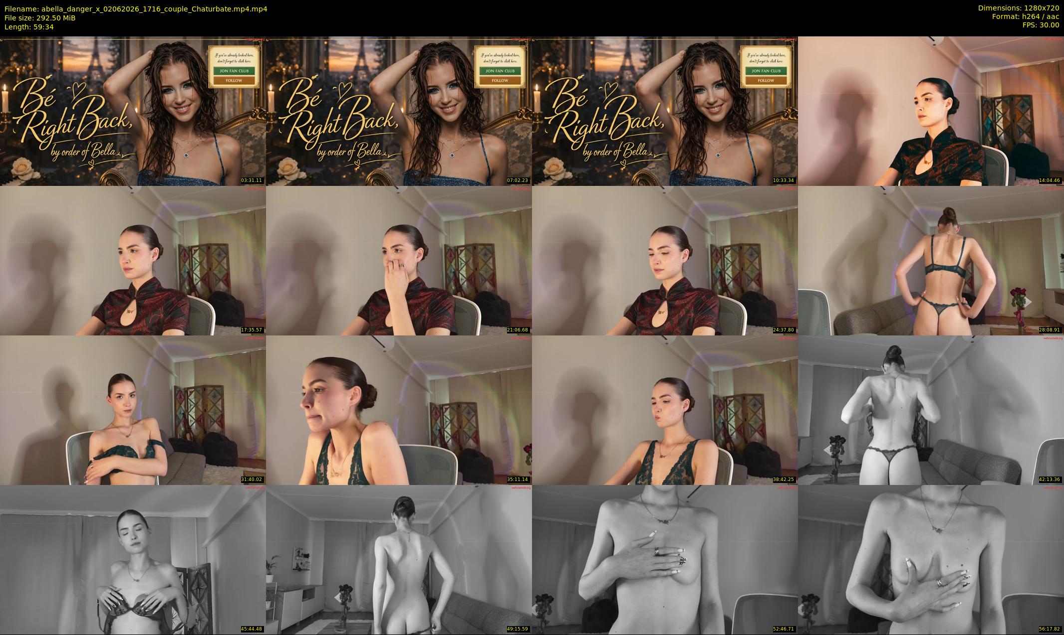 abella_danger_x — 60 minute Chaturbate female cam show recording, 720p, Jun 2, 2026