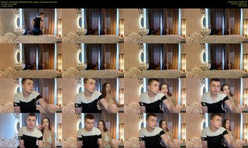 denissofia — 8 minute Chaturbate couple cam show recording, 720p, Jun 8, 2026