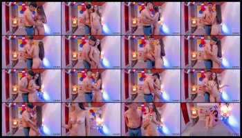 wallen_couple — 8 minute Chaturbate couple cam show recording, 720p, Jun 30, 2026